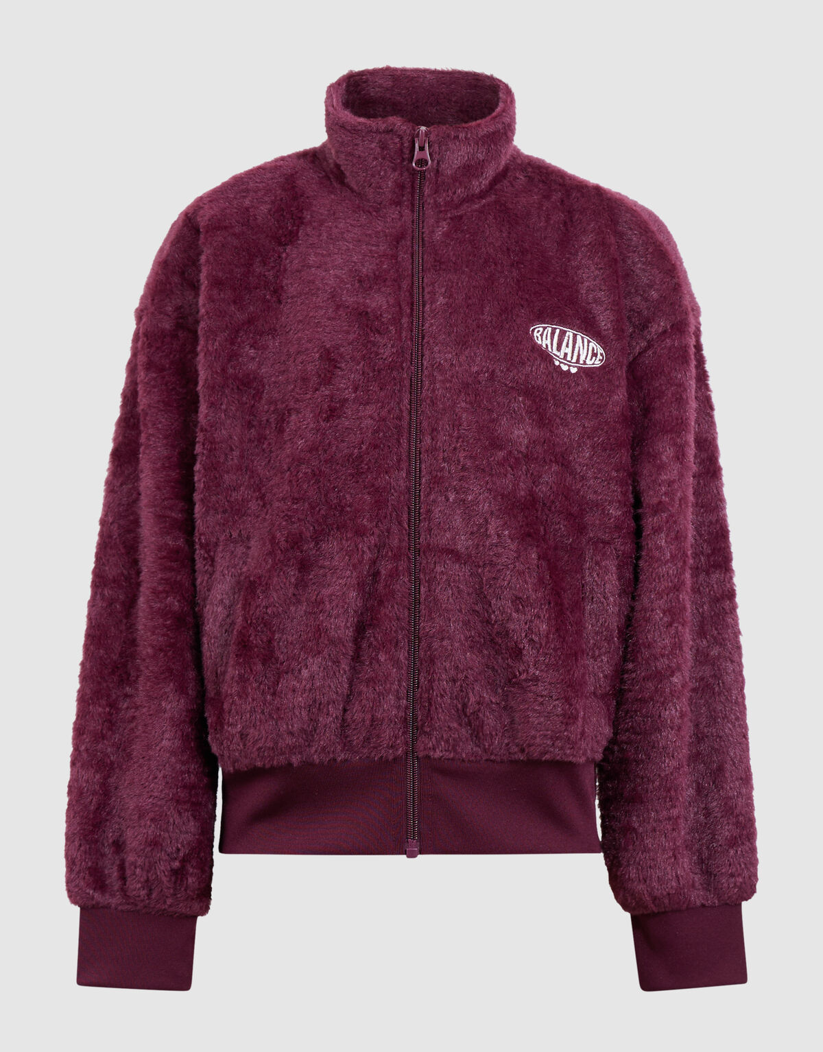 Fluffy Sporty Vest Donkerrood SHOEBY GIRLS