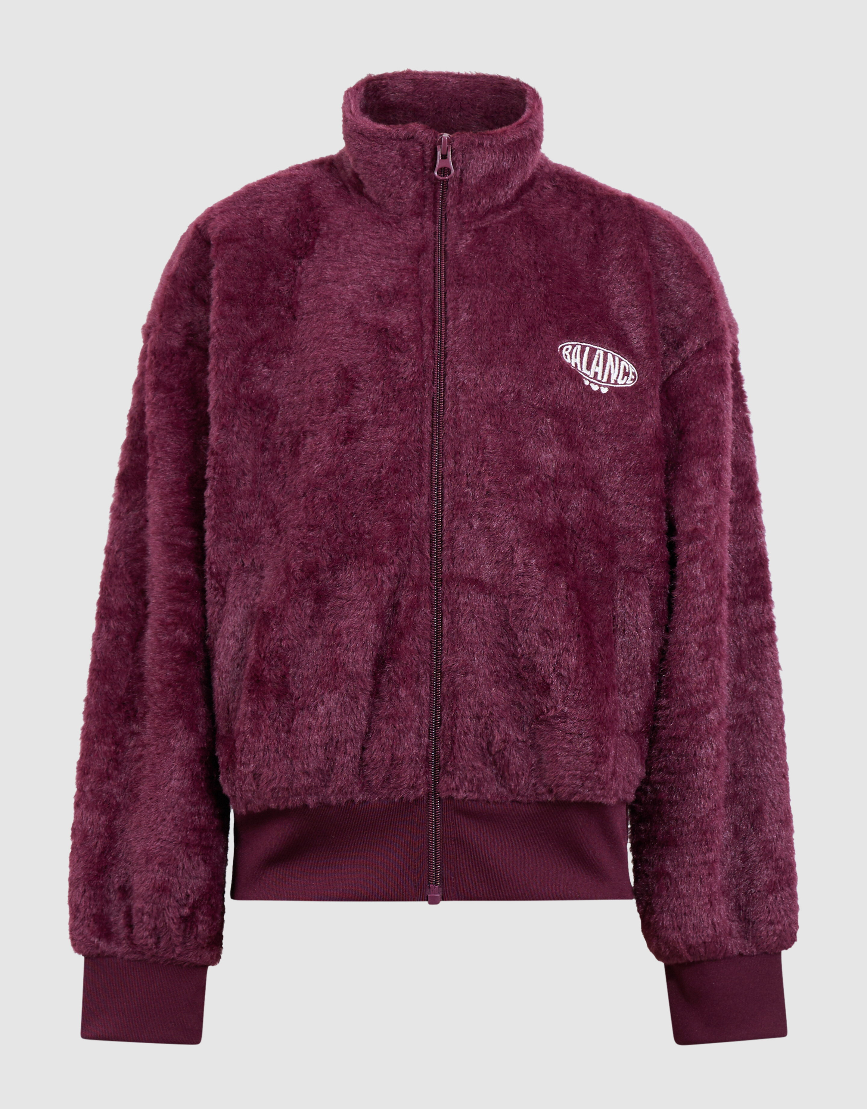 Fluffy Sporty Vest Donkerrood SHOEBY GIRLS