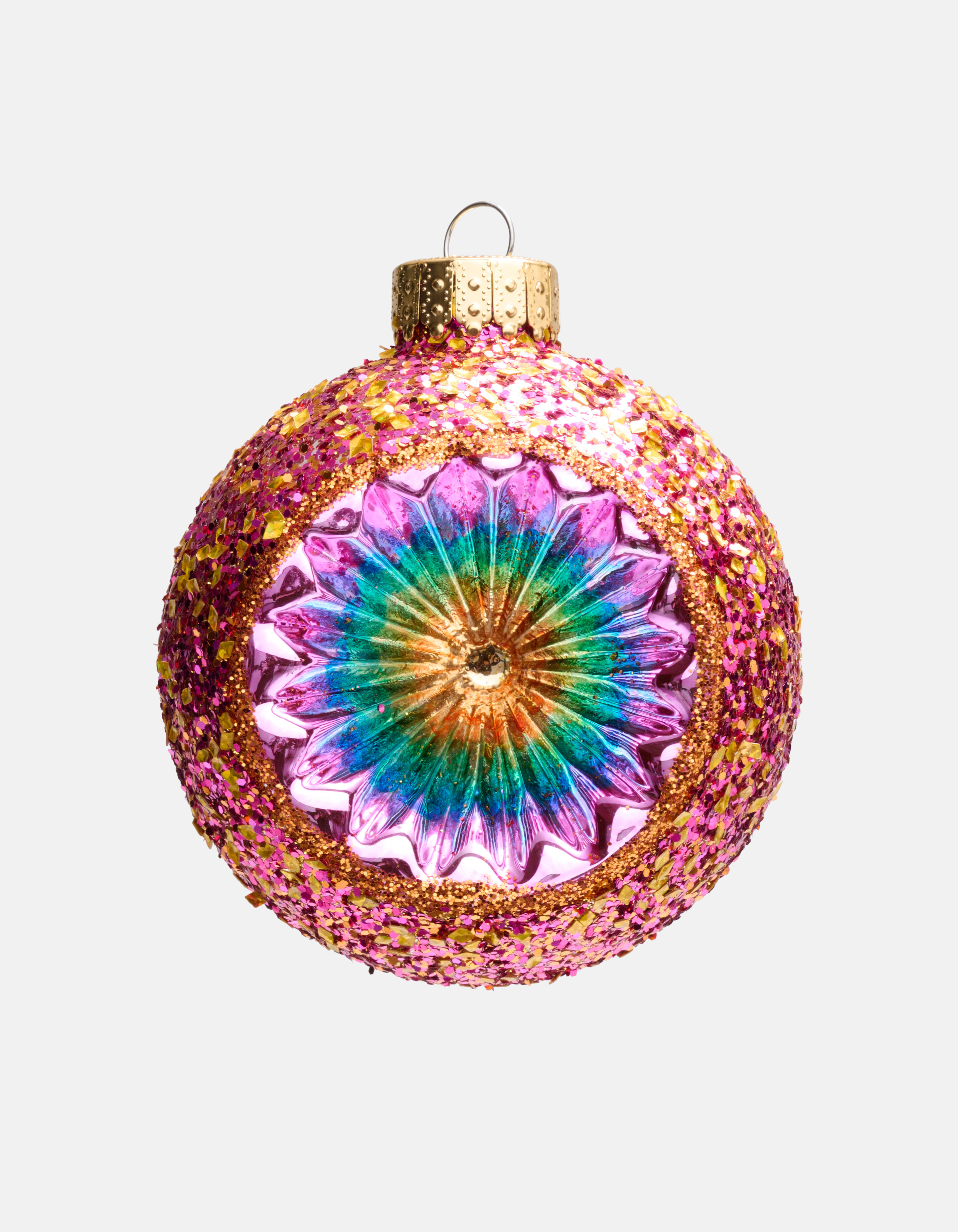 Glitter Reflector Kerstbal By Fred SHOEBY ACCESSOIRES