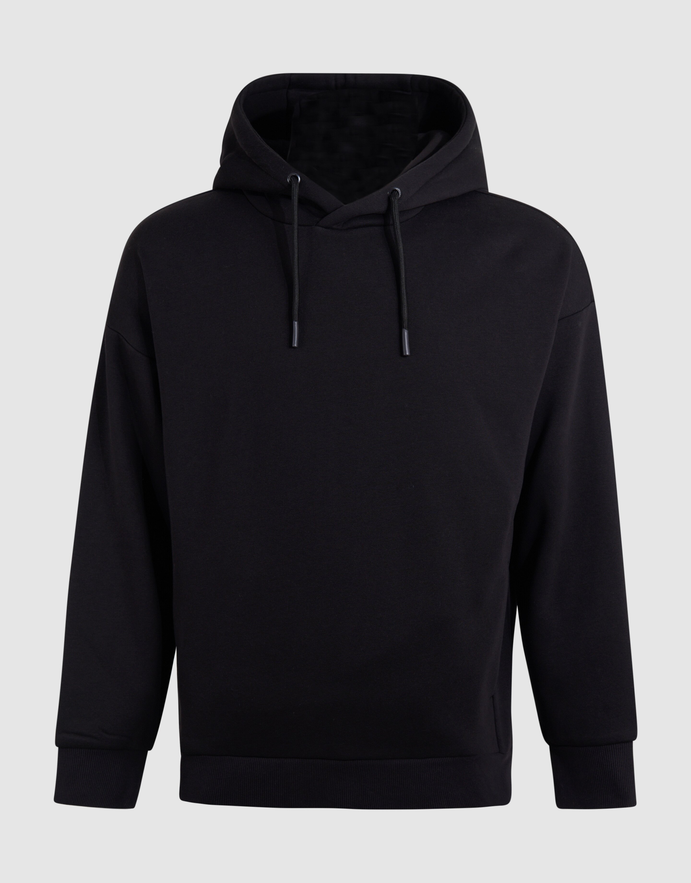 Label Sweat Hoodie Donkerbruin SHOEBY MEN