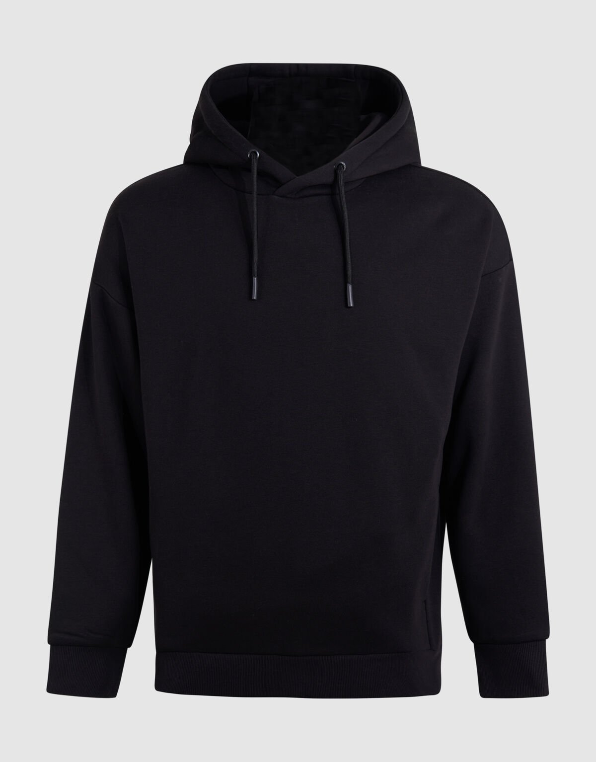 Label Sweat Hoodie Donkerbruin SHOEBY MEN