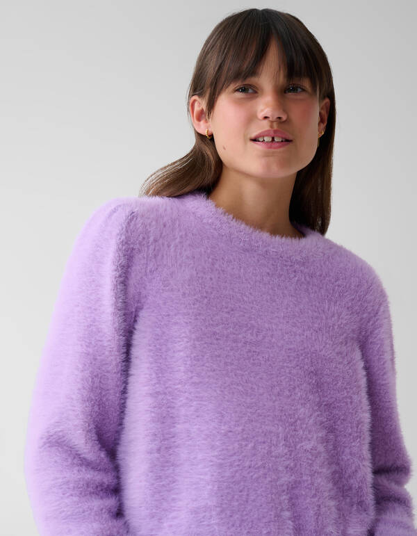 Zachte Trui Paars SHOEBY GIRLS