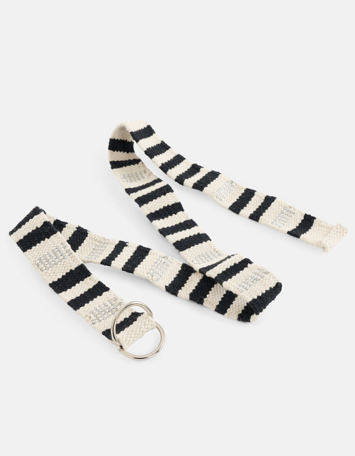 Geweven Riem Zwart SHOEBY ACCESSOIRES