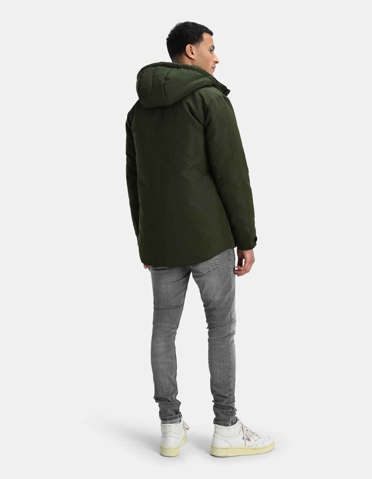 Technical Parka Jas Donkergroen SHOEBY MEN