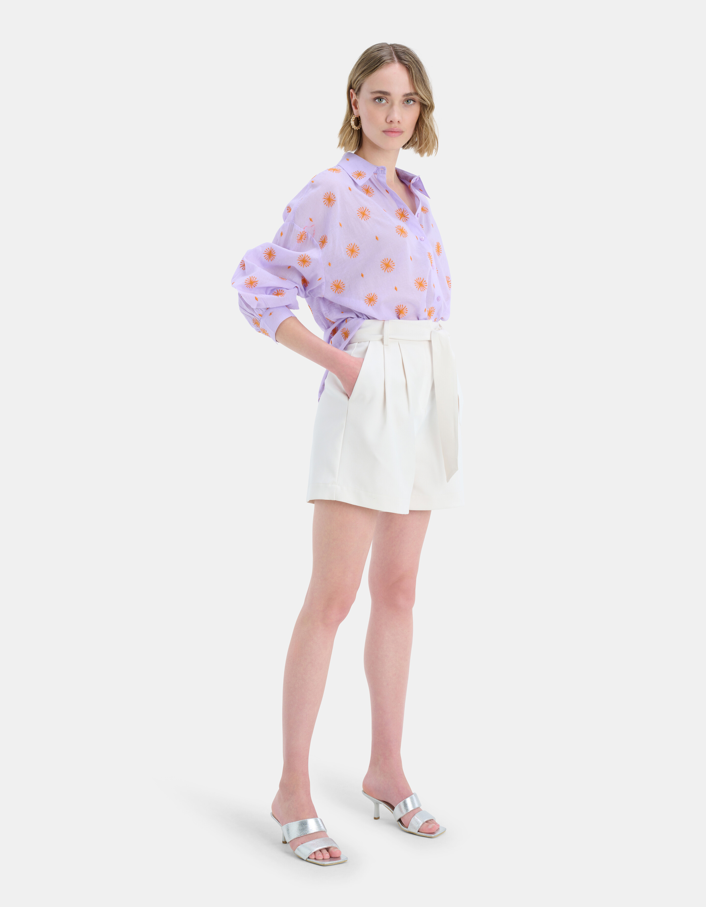 Poppy Embro Big Blouse EKSEPT