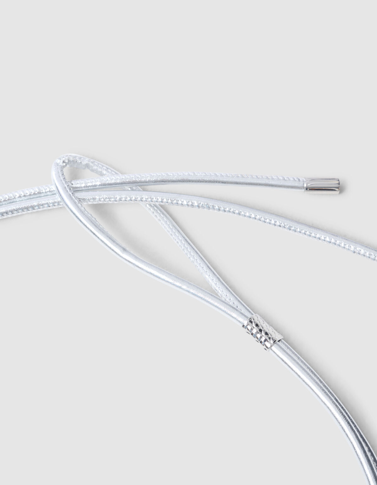 Touw Riem Zilver SHOEBY ACCESSOIRES