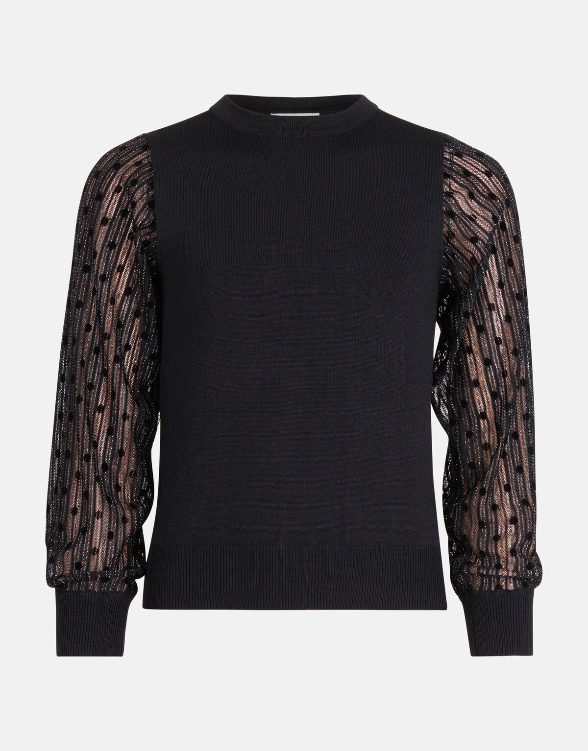 Mesh Top Zwart SHOEBY GIRLS