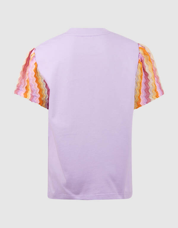 Banana T-shirt Paars SHOEBY GIRLS