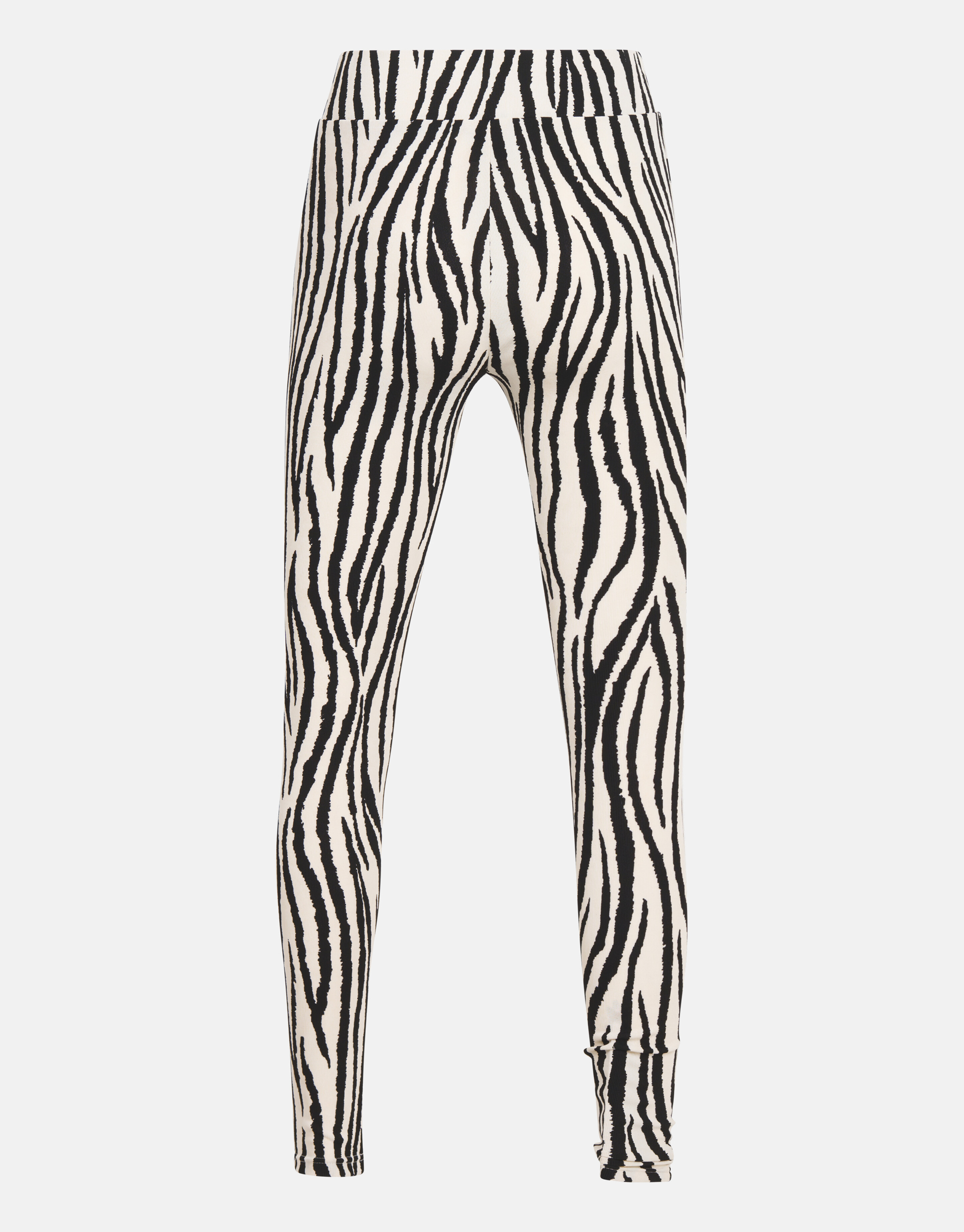 Zebra Print Legging Zwart/Wit SHOEBY WOMEN
