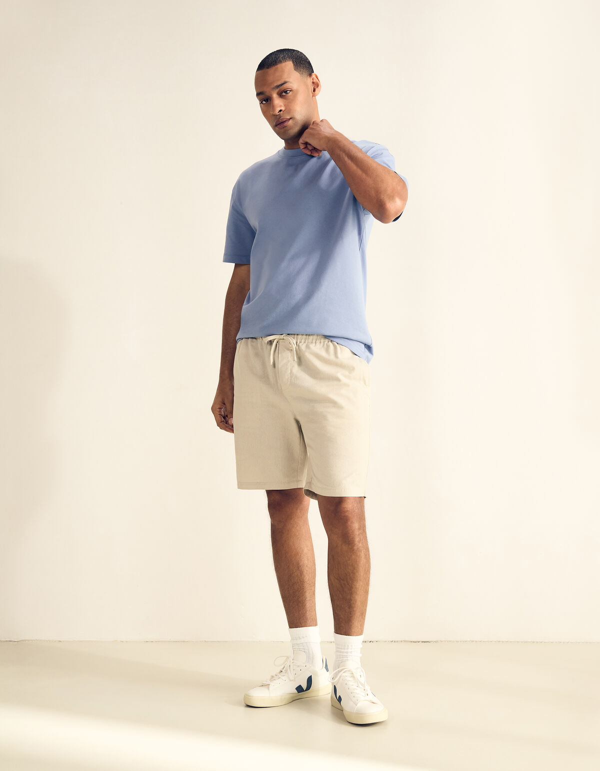 Linnen Short Zand SHOEBY MEN