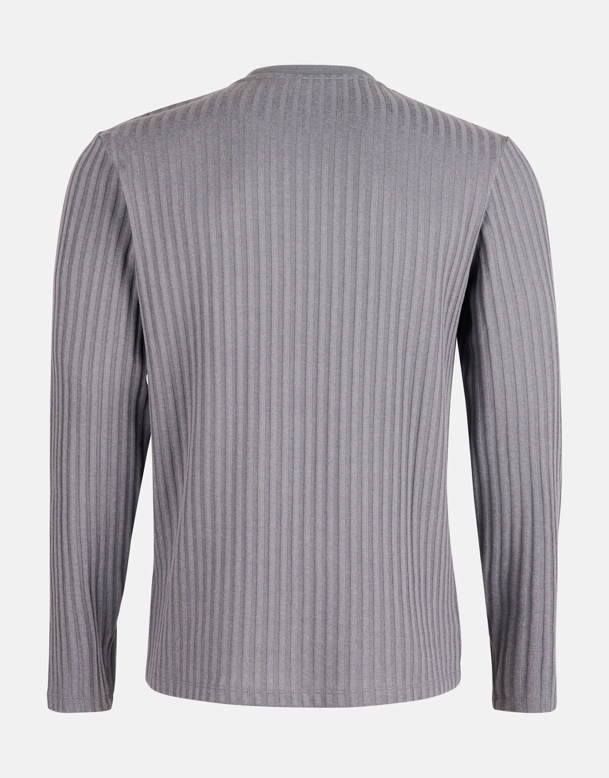 Rib T-shirt Grijs SHOEBY MEN