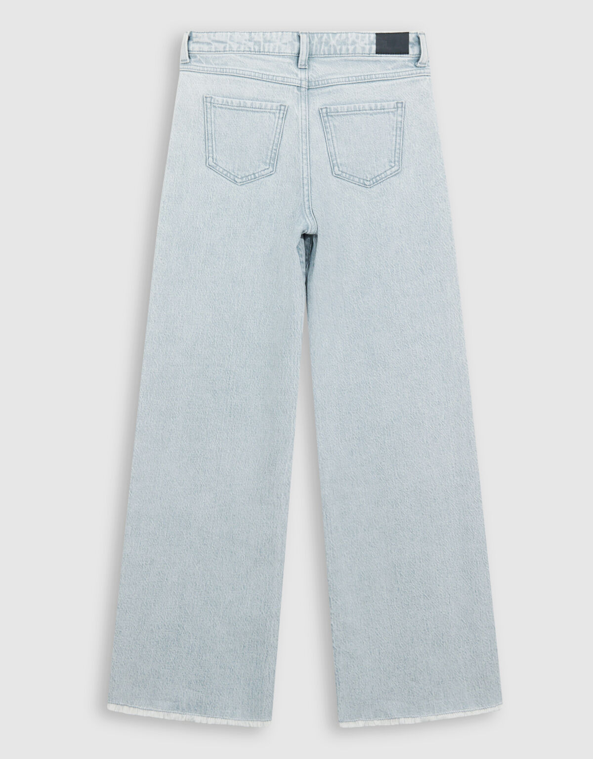 Wide Leg Jeans Lichtgrijs SHOEBY GIRLS