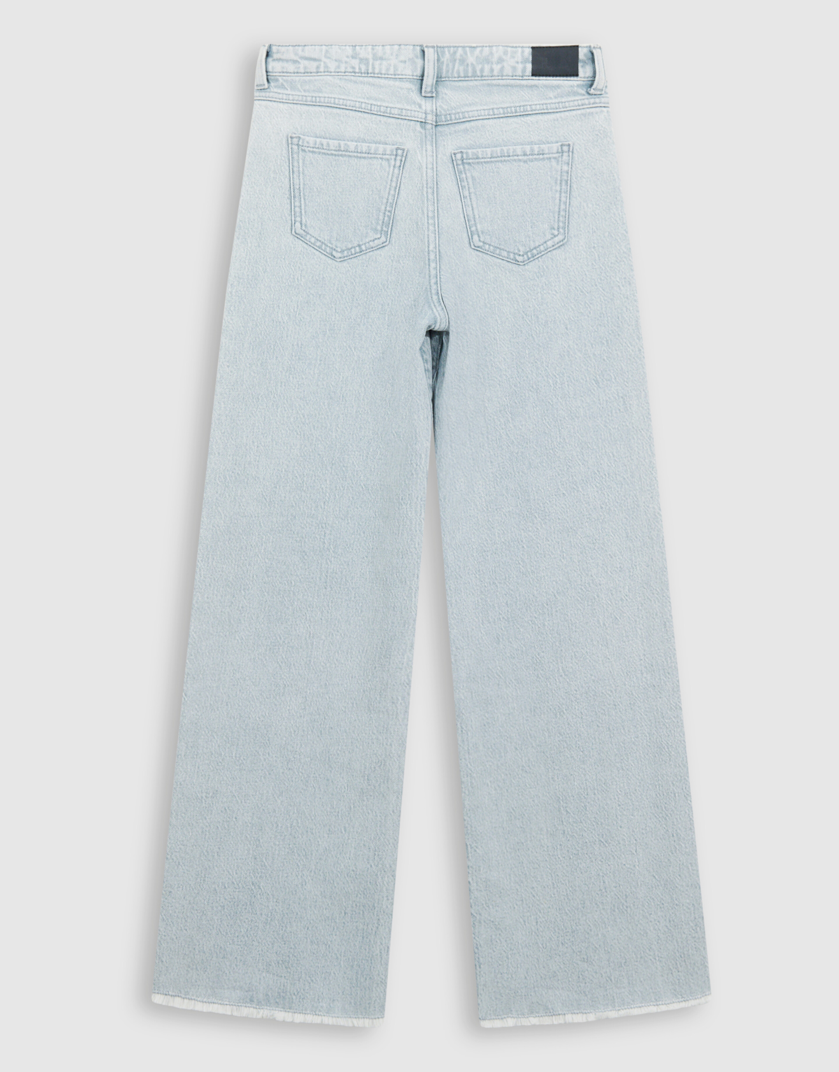 Wide Leg Jeans Lichtgrijs SHOEBY GIRLS