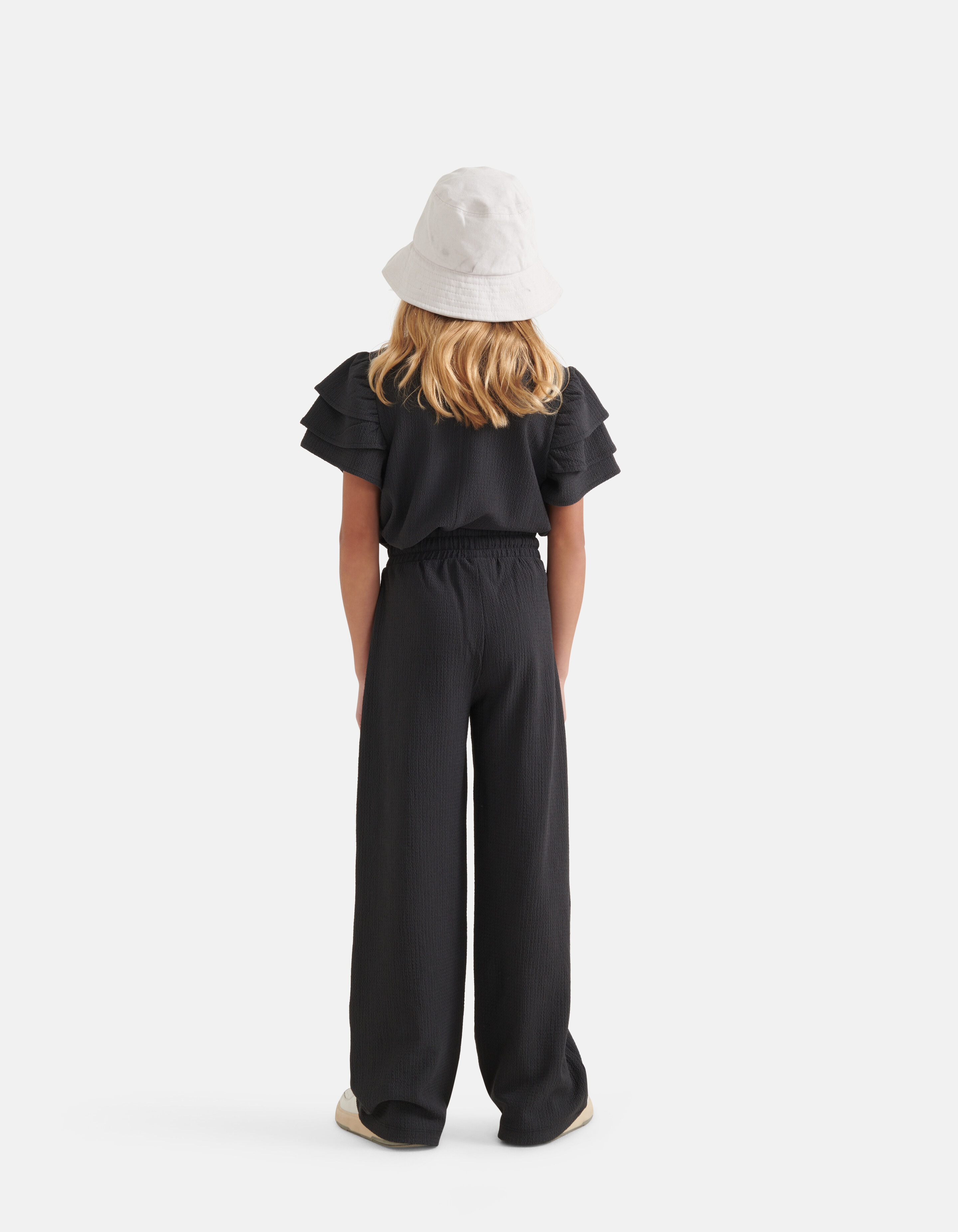 Crinkle Top Donkergrijs SHOEBY GIRLS