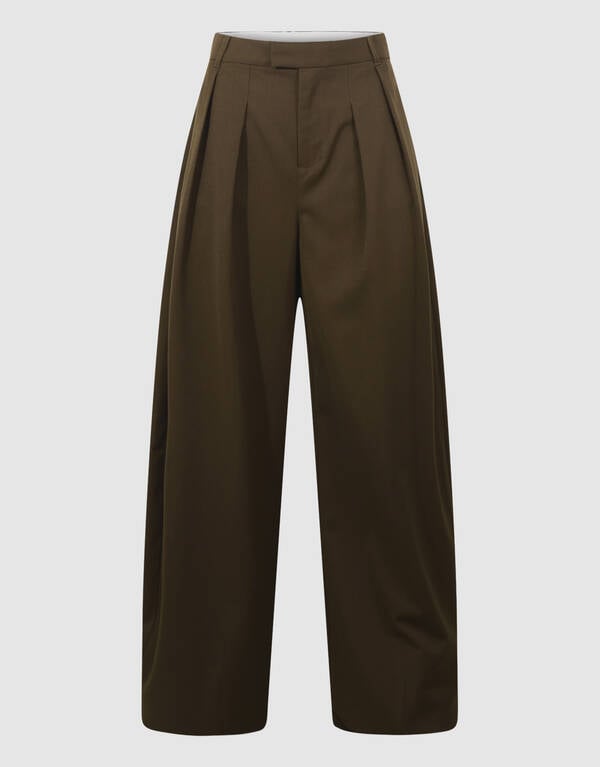 Barrel Fit Pantalon Khaki SHOEBY WOMEN