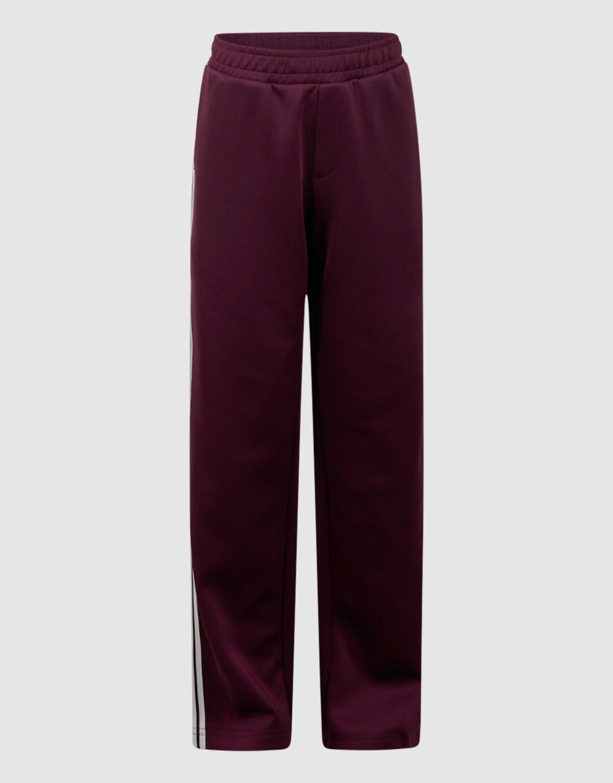 Sporty Wide Leg Broek Donkerrood SHOEBY BOYS