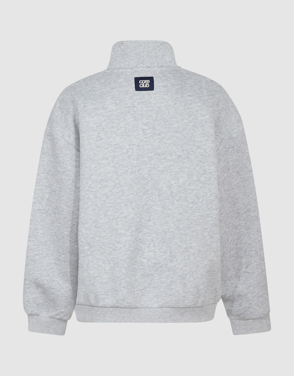 Melange Balloon Fit Sweater Lichtgrijs SHOEBY BOYS