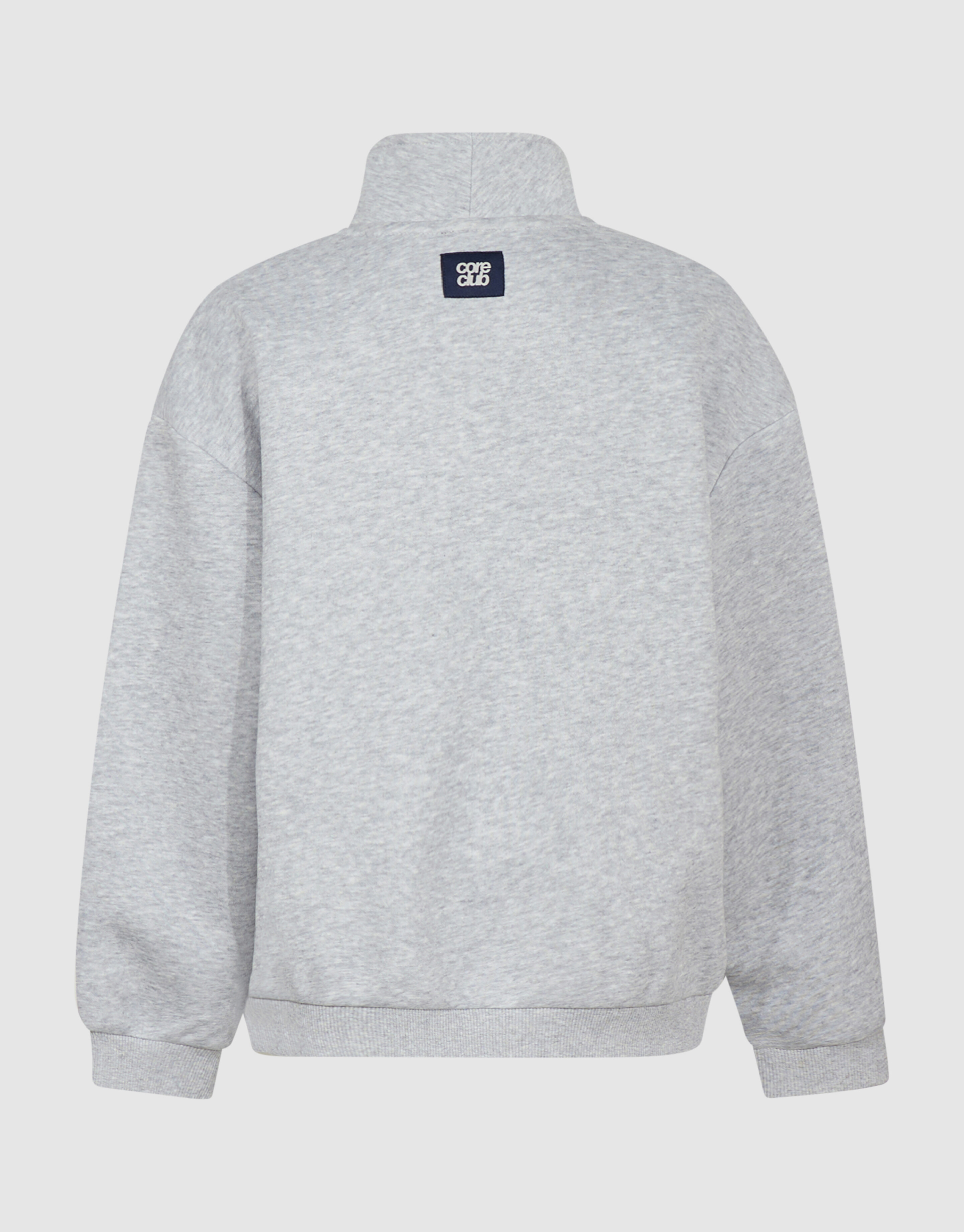 Melange Balloon Fit Sweater Lichtgrijs SHOEBY BOYS