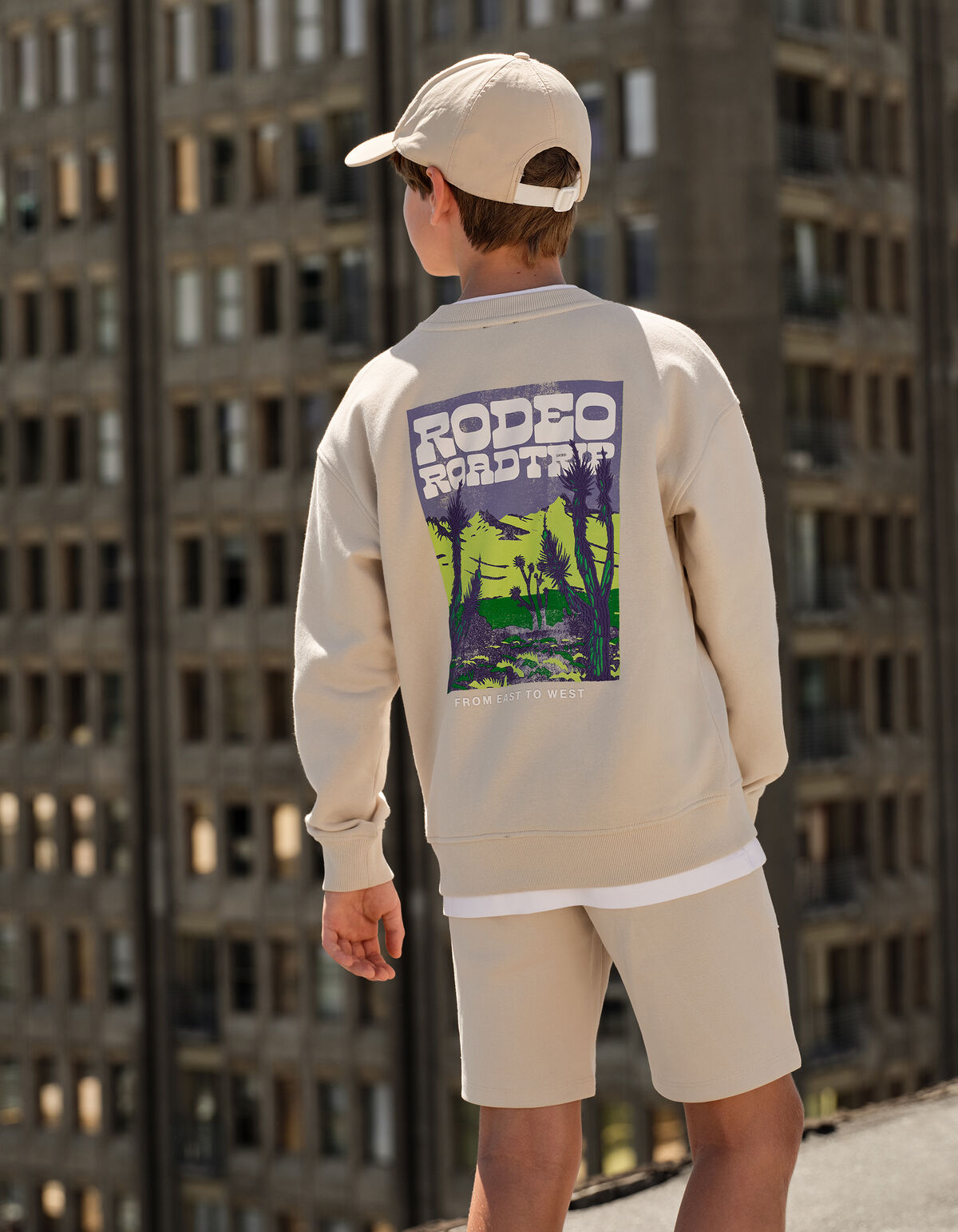 Roadtrip Sweater Zand SHOEBY BOYS