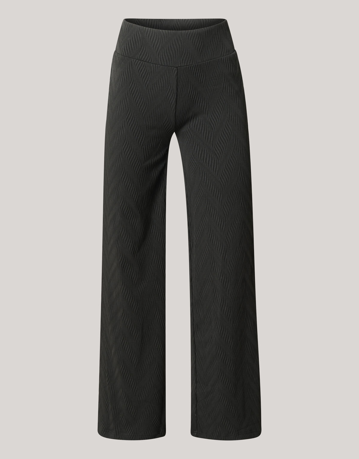 Structure Swirl Broek Zwart SHOEBY WOMEN