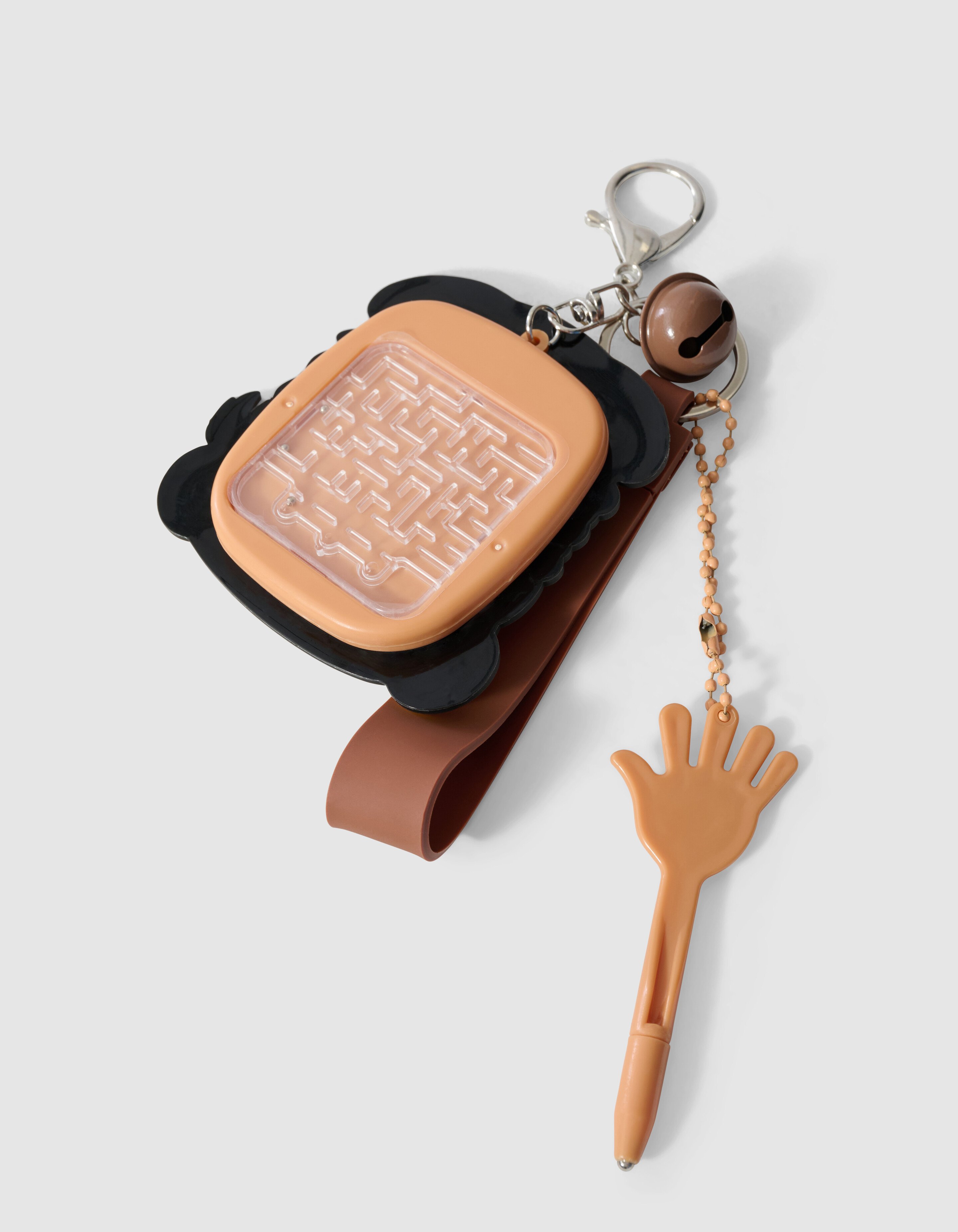 Burger Hond Sleutelhanger Bruin SHOEBY ACCESSOIRES