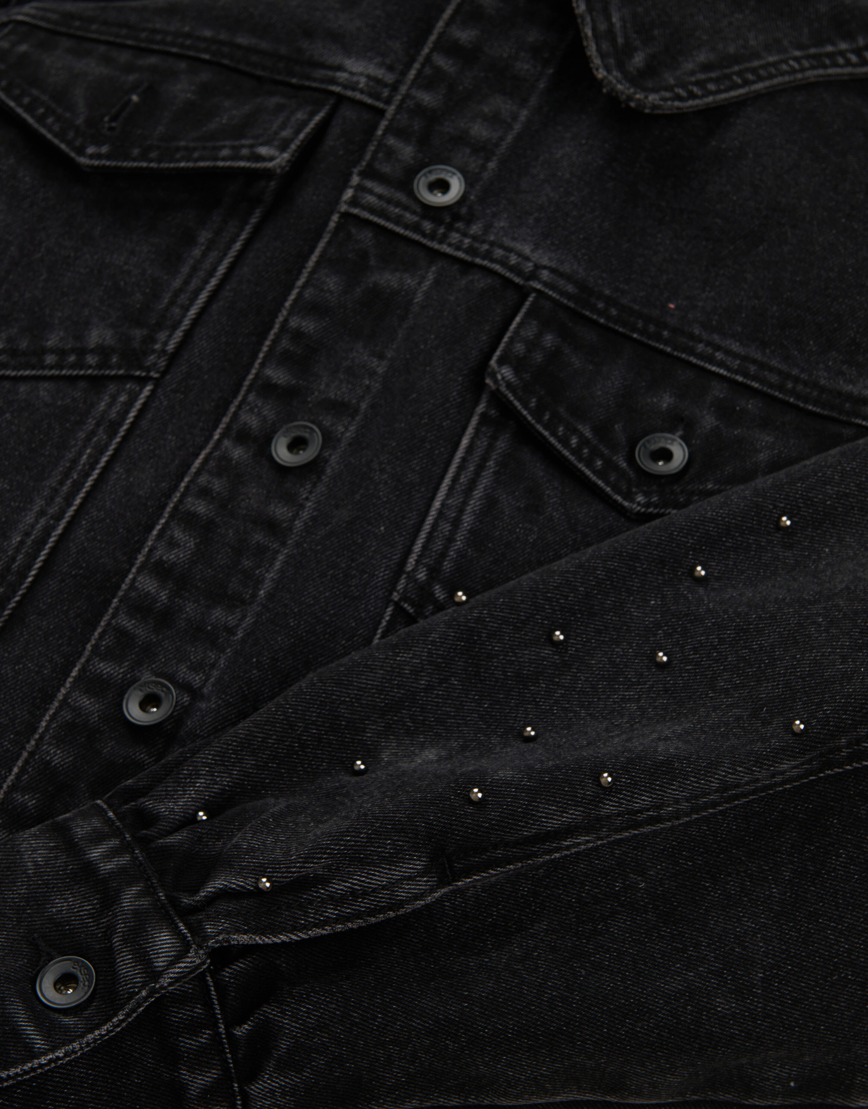 Denim Stud Jas EKSEPT
