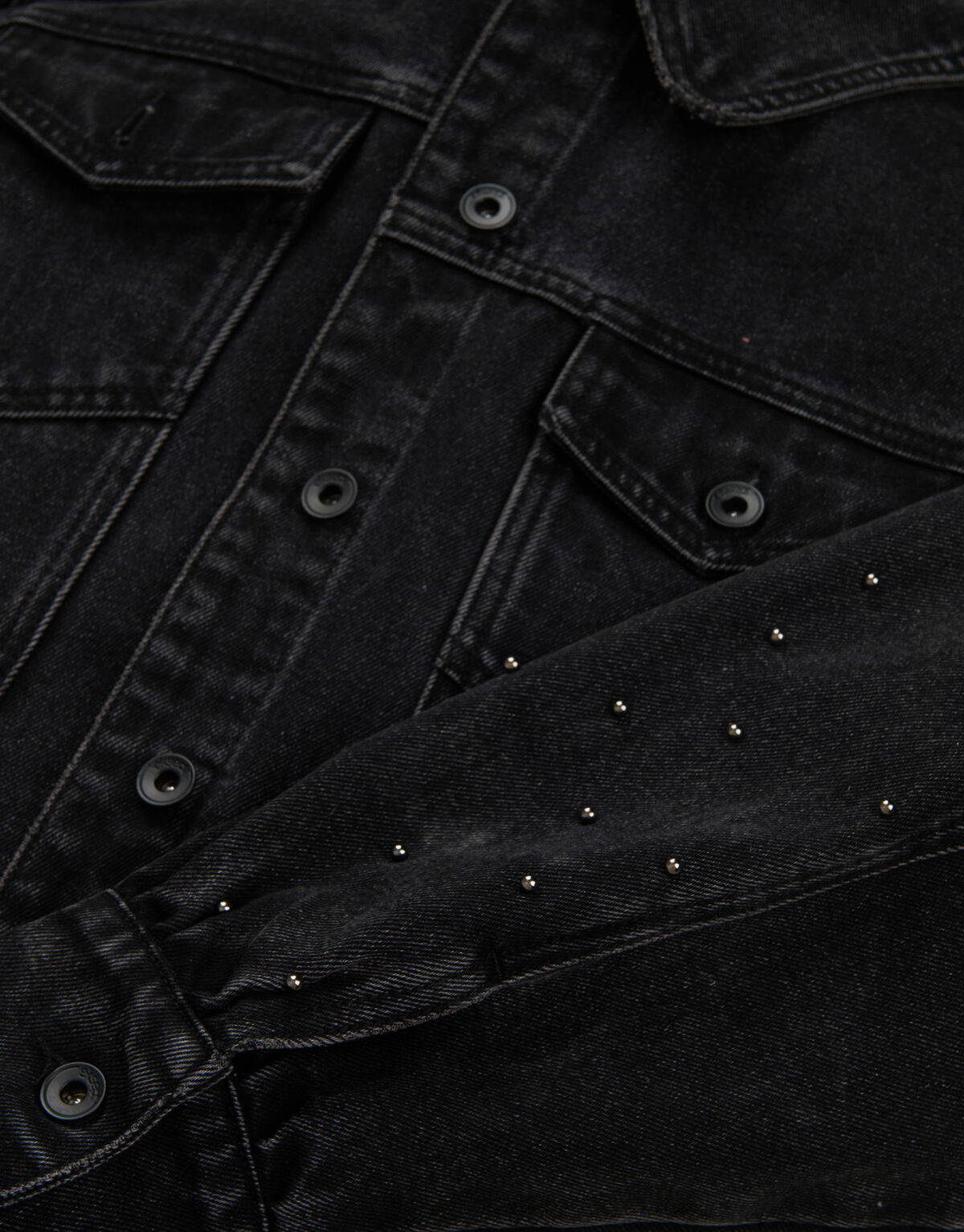 Denim Stud Jas EKSEPT