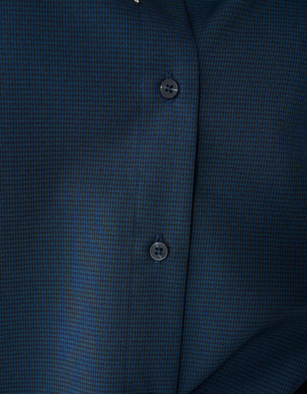 Ruiten Padded Blouse Donkerblauw SHOEBY WOMEN