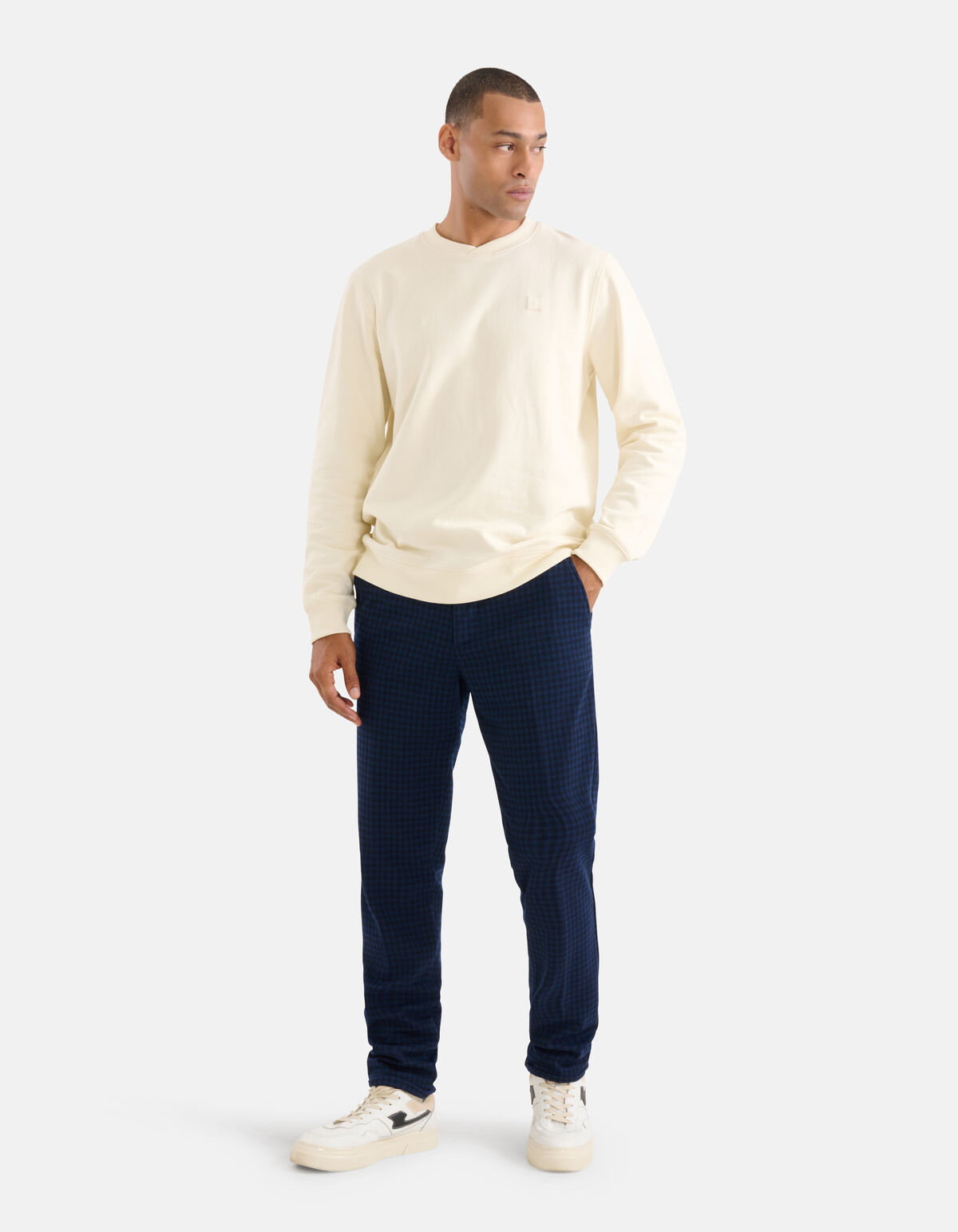 Ruiten Pantalon Donkerblauw SHOEBY MEN