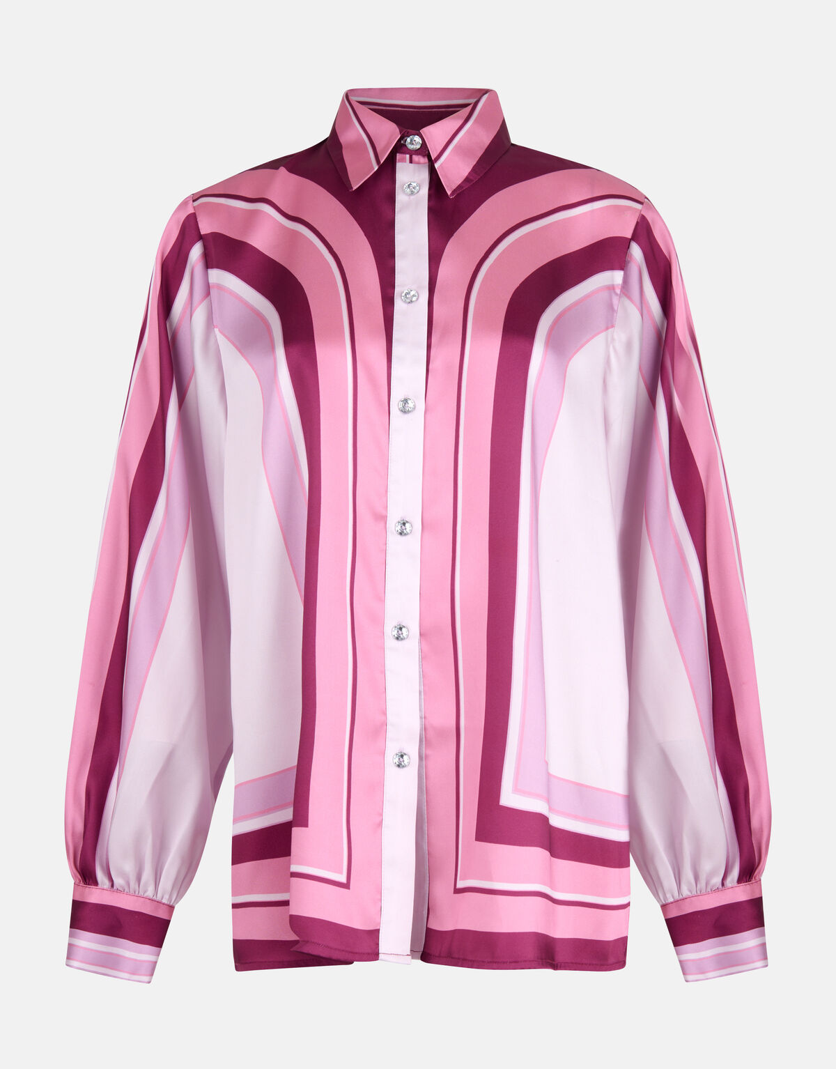 Gestreepte Blouse Roze SHOEBY WOMEN