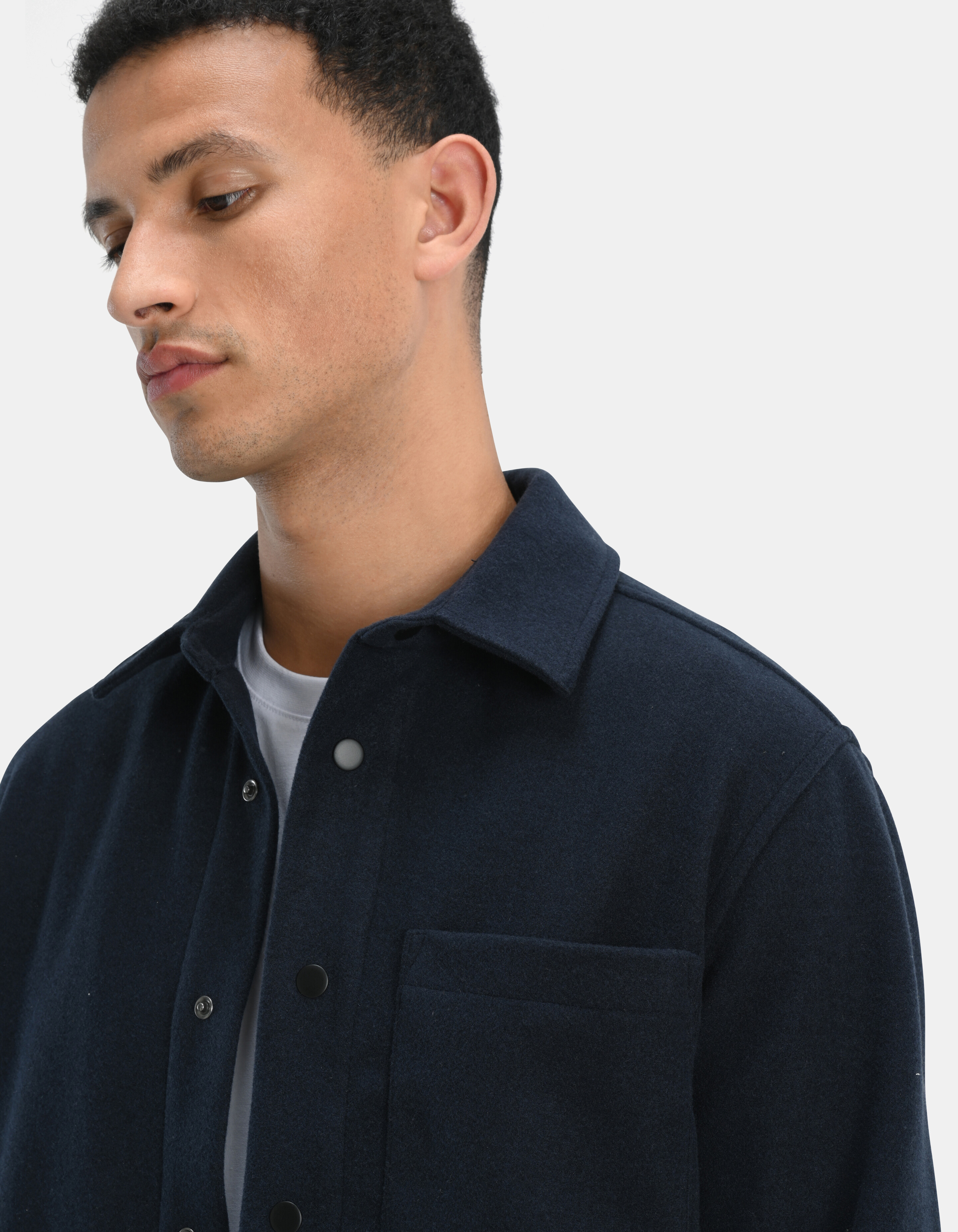 Overshirt Donkerblauw SHOEBY MEN