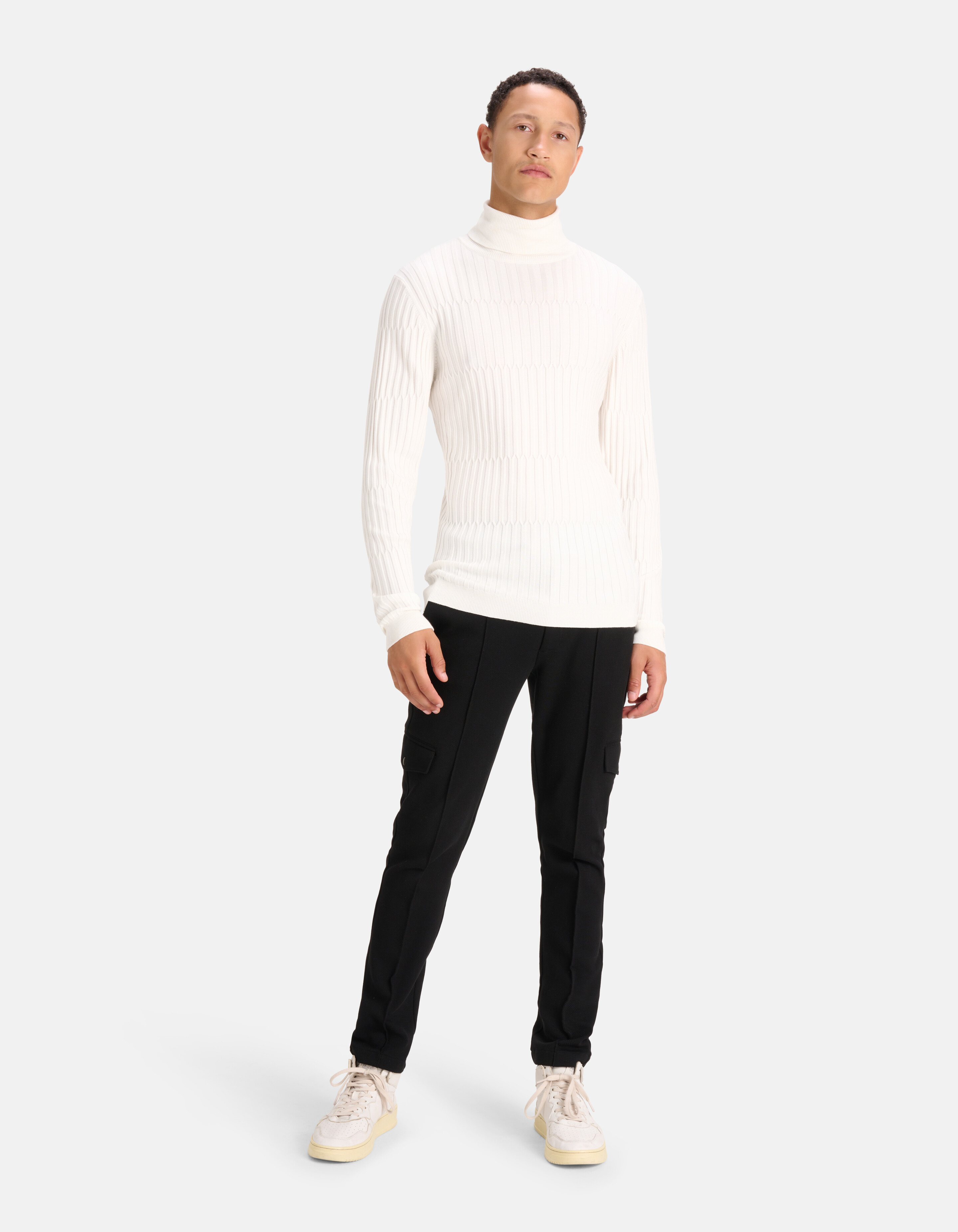 Gestreepte Coltrui Wit SHOEBY MEN