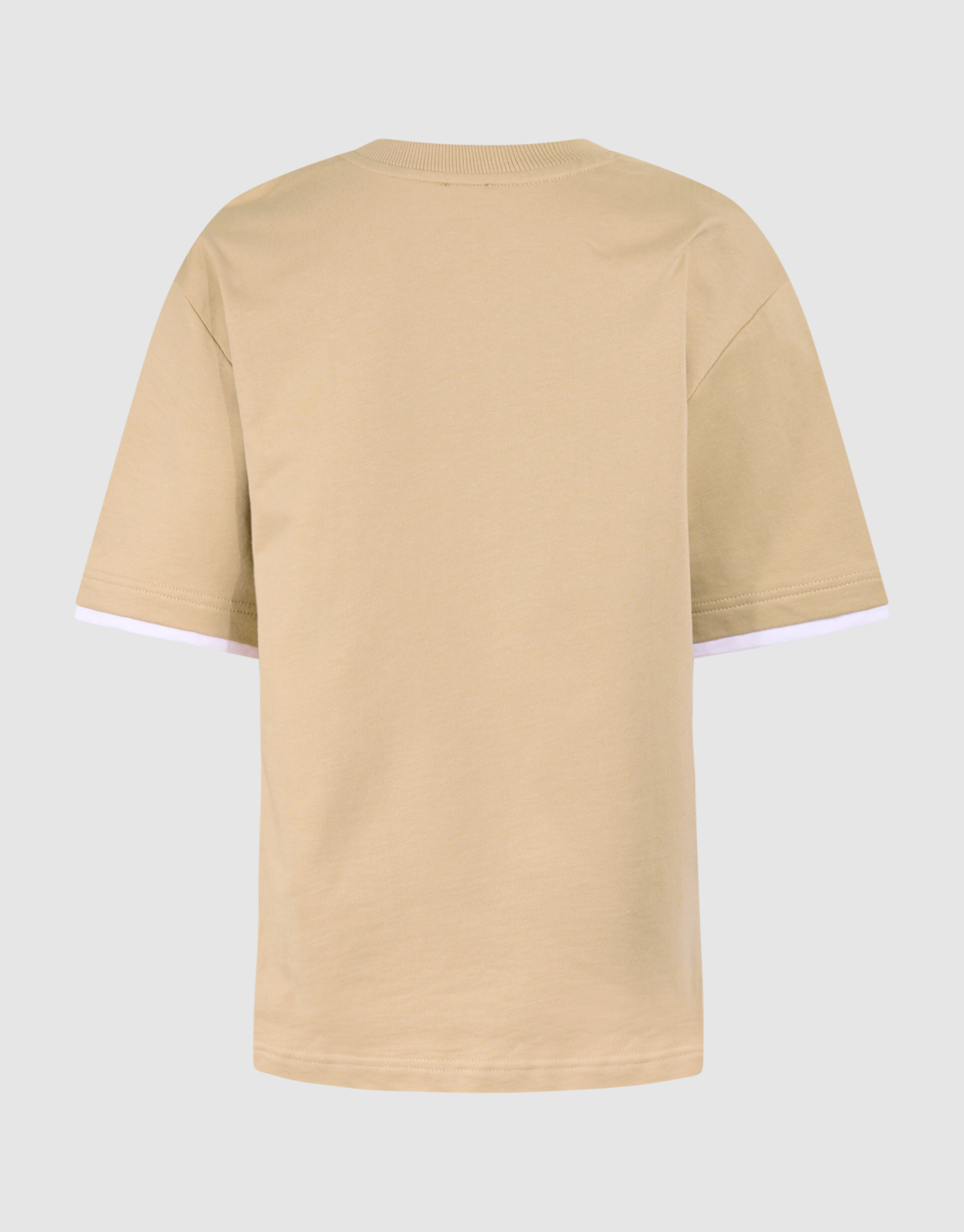 Tekst T-shirt Zand SHOEBY BOYS
