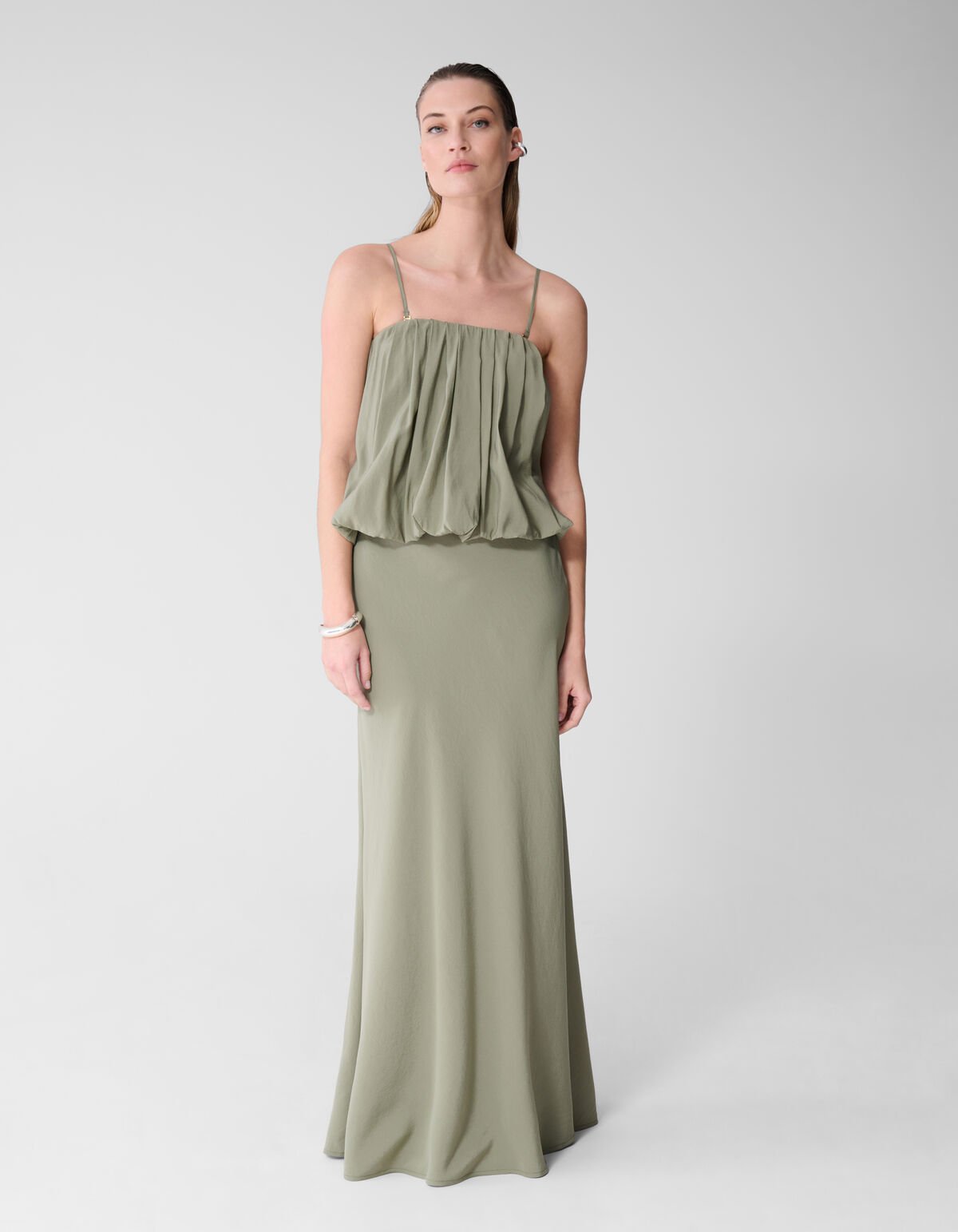 Geplooide Top Lichtgroen By Lonneke SHOEBY WOMEN