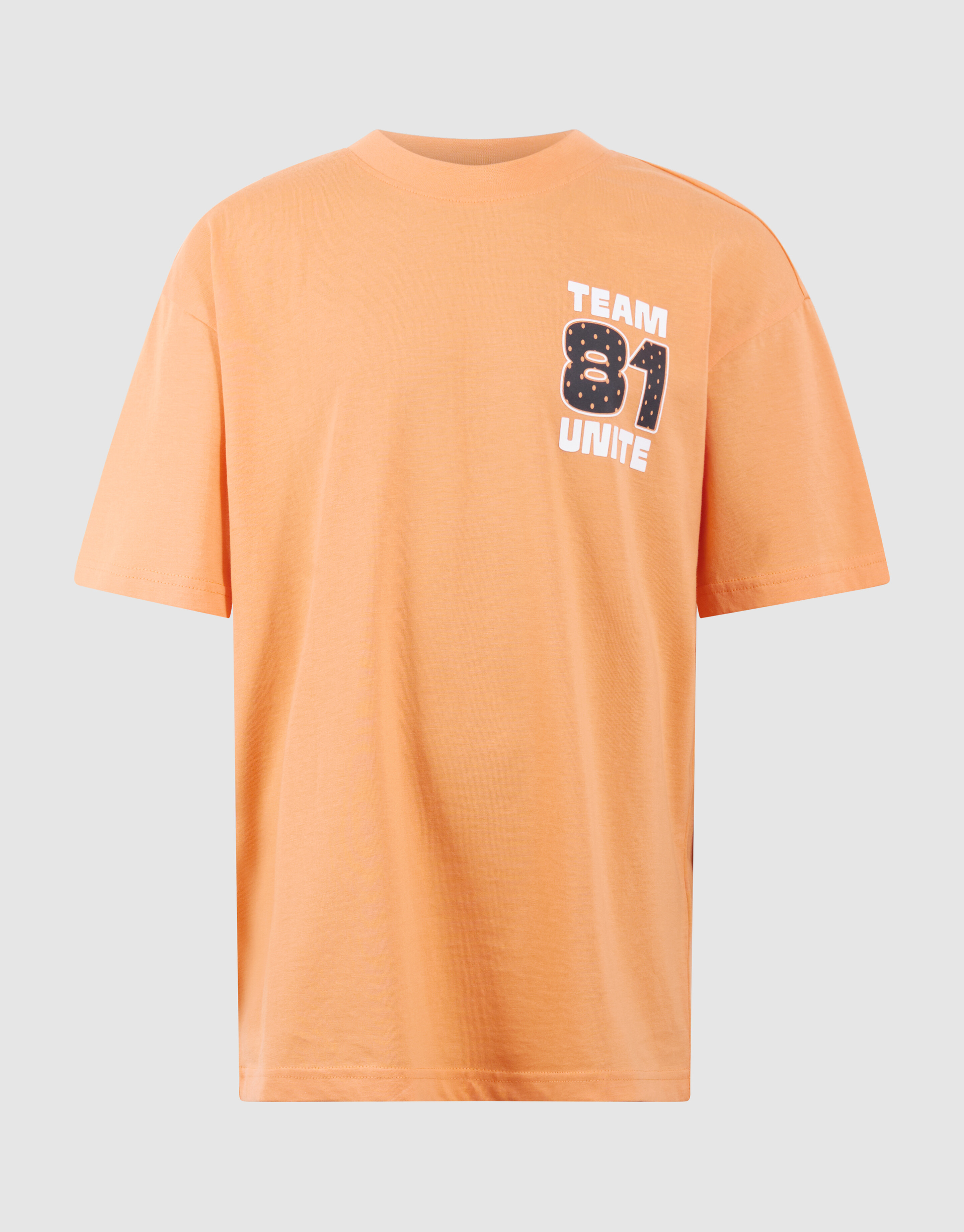 Team Unite Artwork T-shirt Oranje SHOEBY BOYS