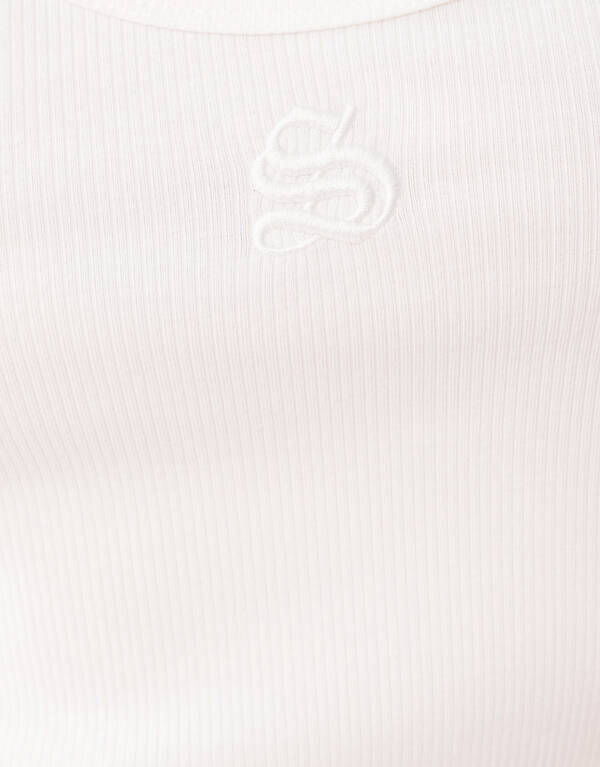 Shoeby Logo Tanktop Wit SHOEBY WOMEN