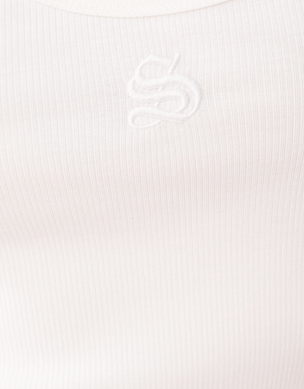 Shoeby Logo Tanktop Wit SHOEBY WOMEN