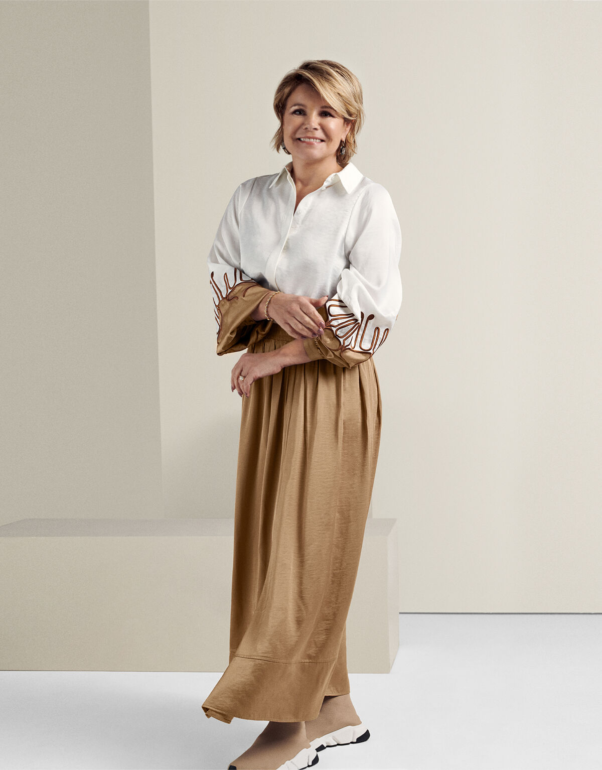 Satin Rok Eksept