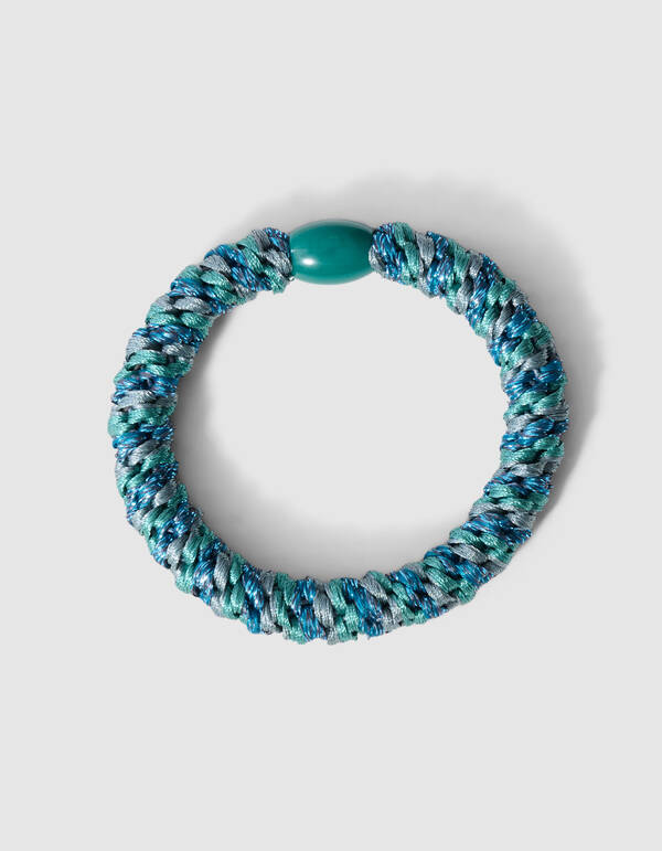 Lurex Haarelastiek Blauw SHOEBY ACCESSOIRES