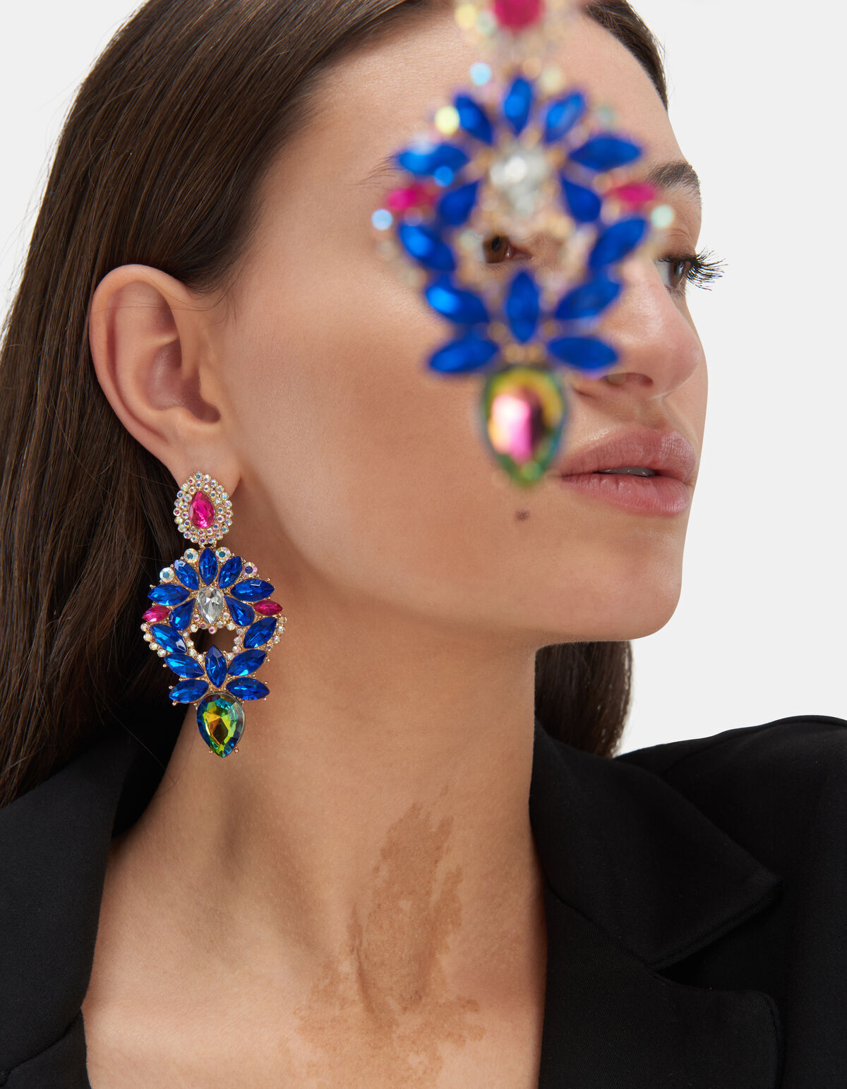 Multiple Stoned Colored Oorbellen ACCESSOIRES SHOEBY