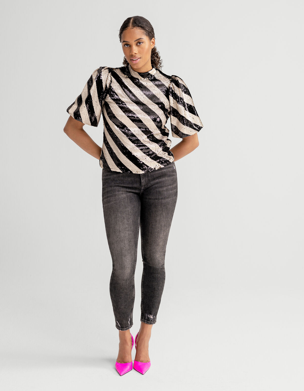 Skinny Jeans Grijs L28 SHOEBY WOMEN