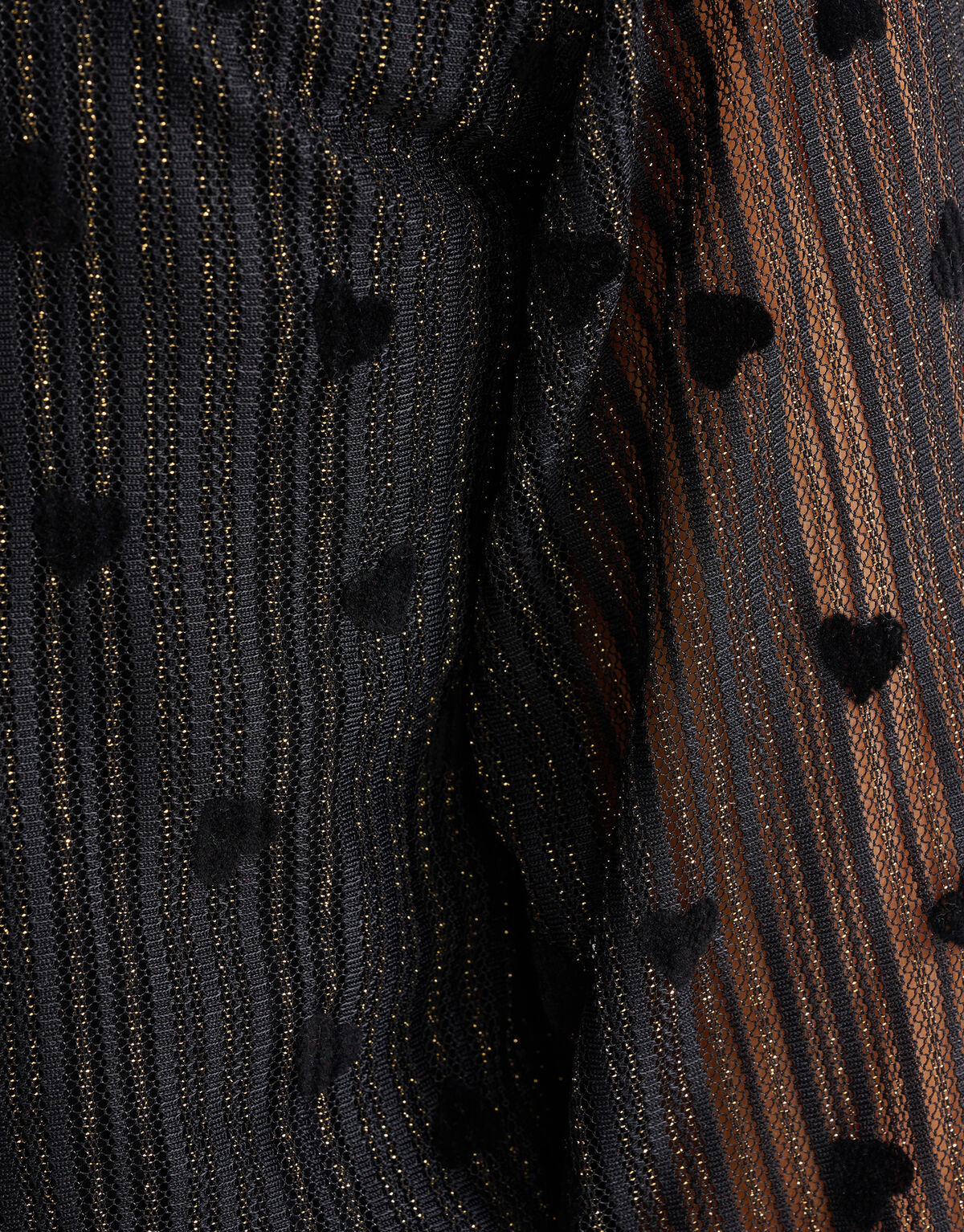 Mesh Top Zwart SHOEBY GIRLS