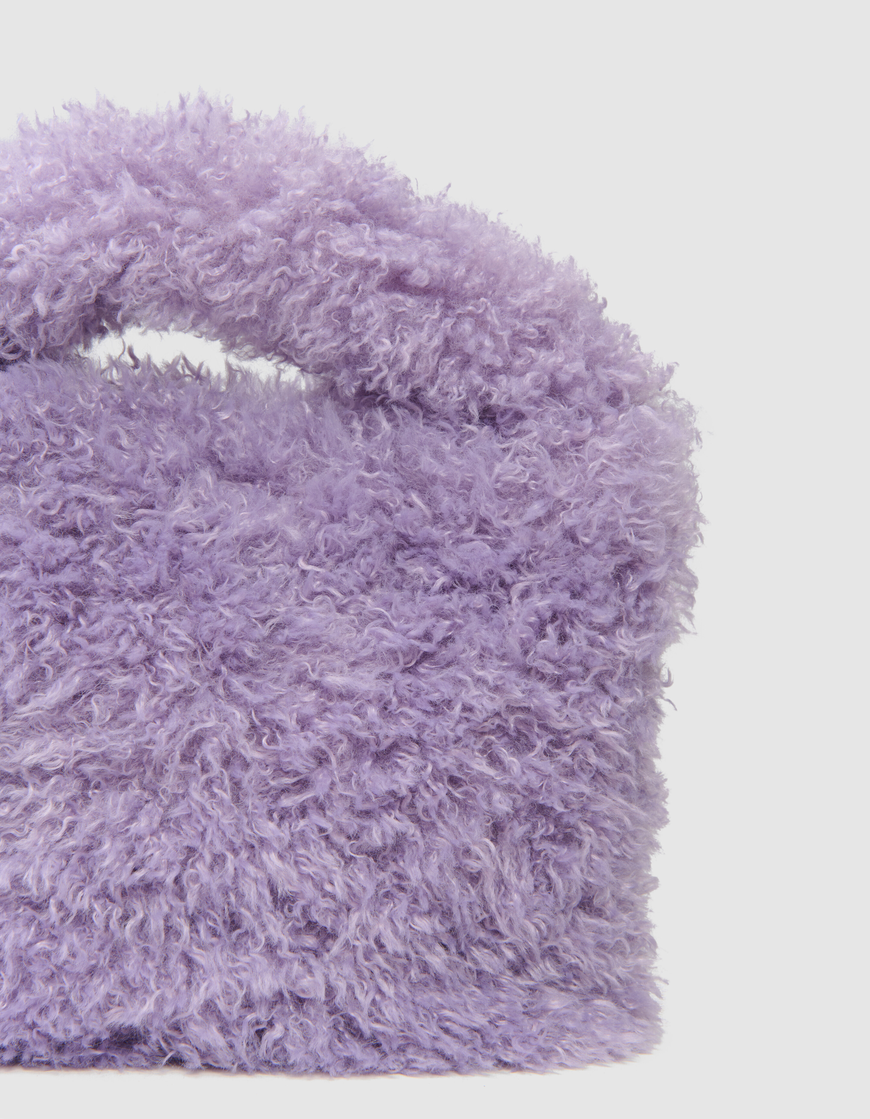 Fluffy Fur Tas Paars SHOEBY ACCESSOIRES