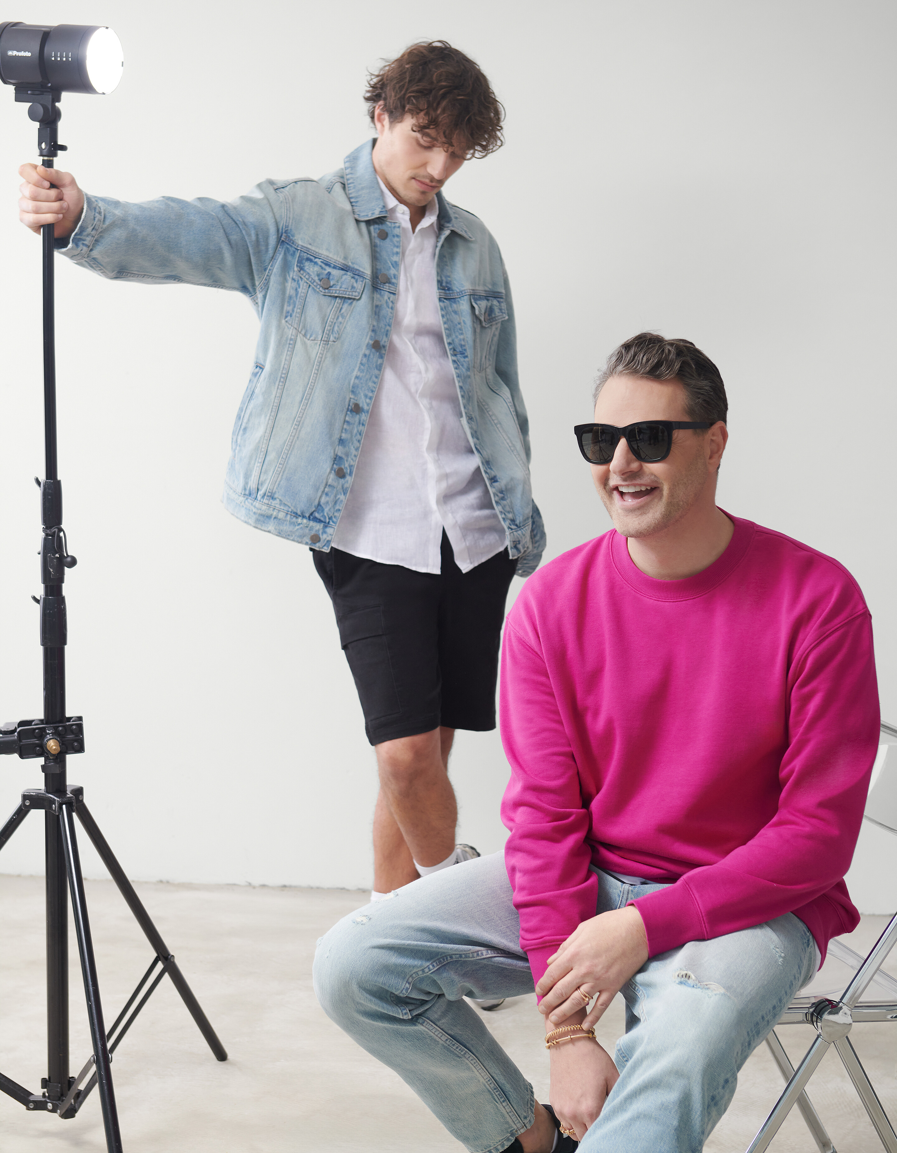 Sweater Donkerroze SHOEBY MEN