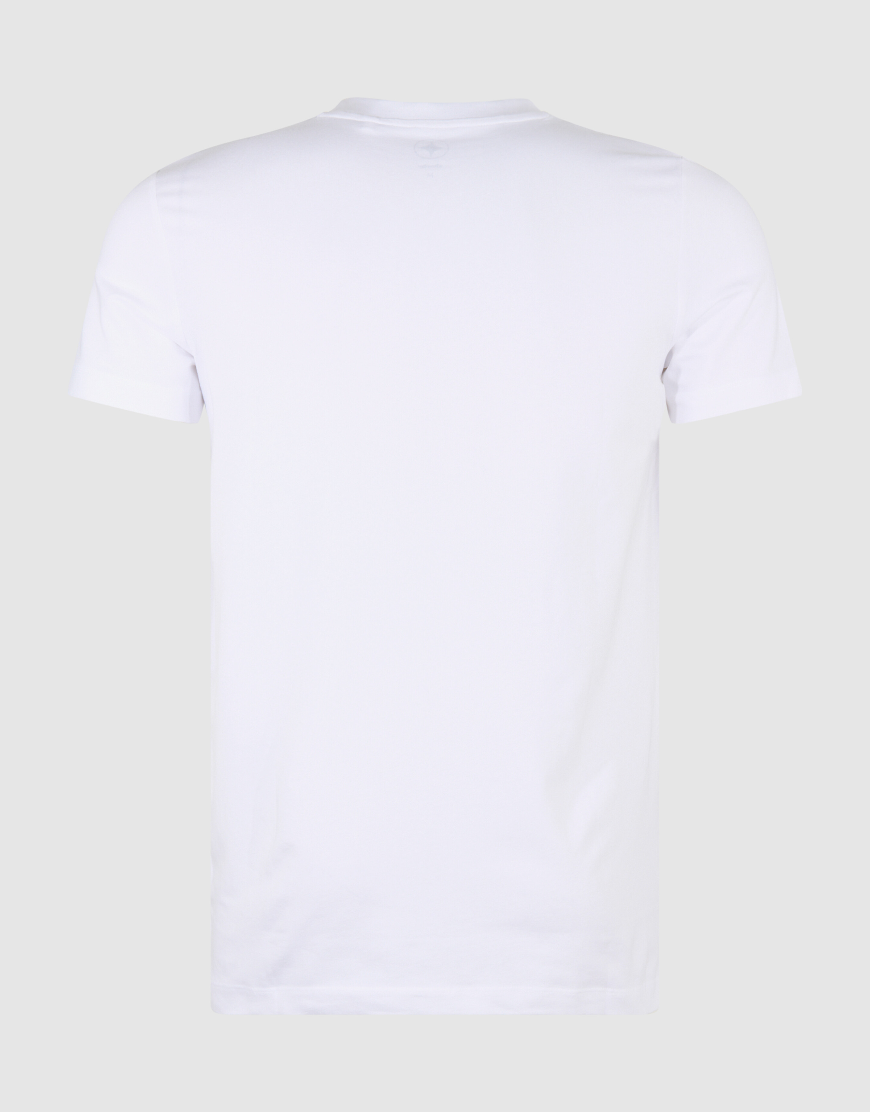 Basis T-shirt Wit SHOEBY MEN