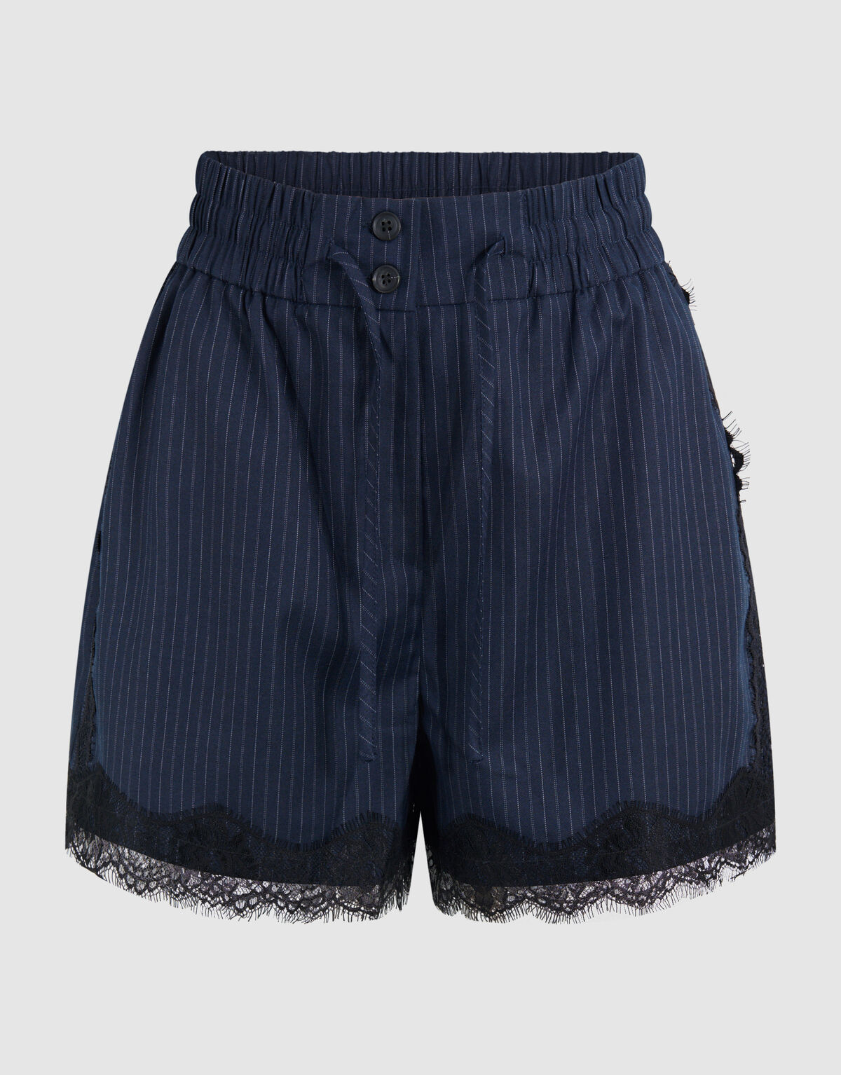 Striped Short Donkerblauw SHOEBY WOMEN