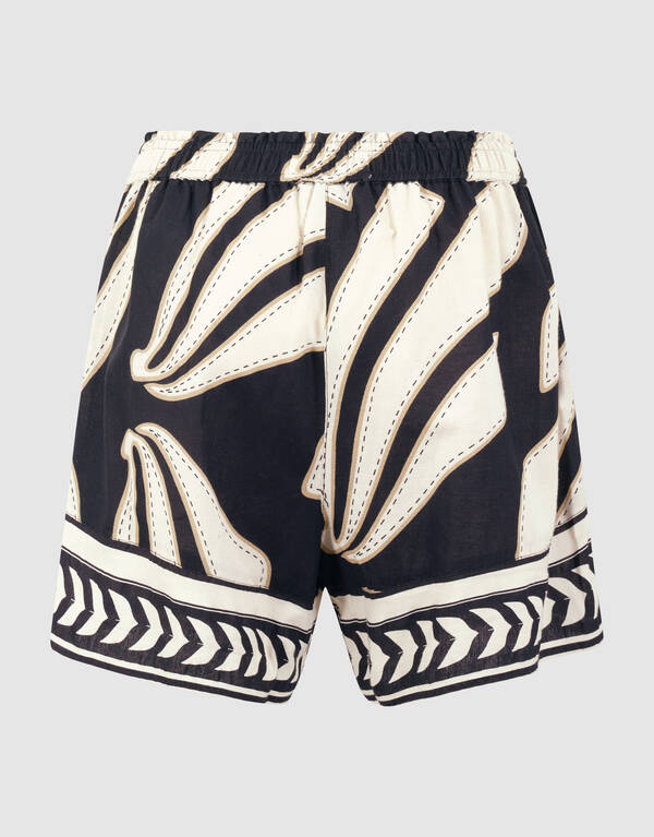 Printed Short Zwart SHOEBY WOMEN