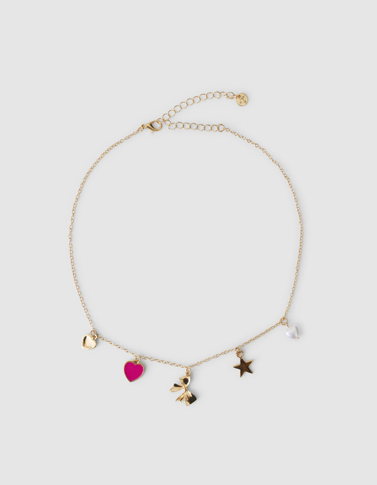 Love Charm Ketting Goud SHOEBY ACCESSOIRES