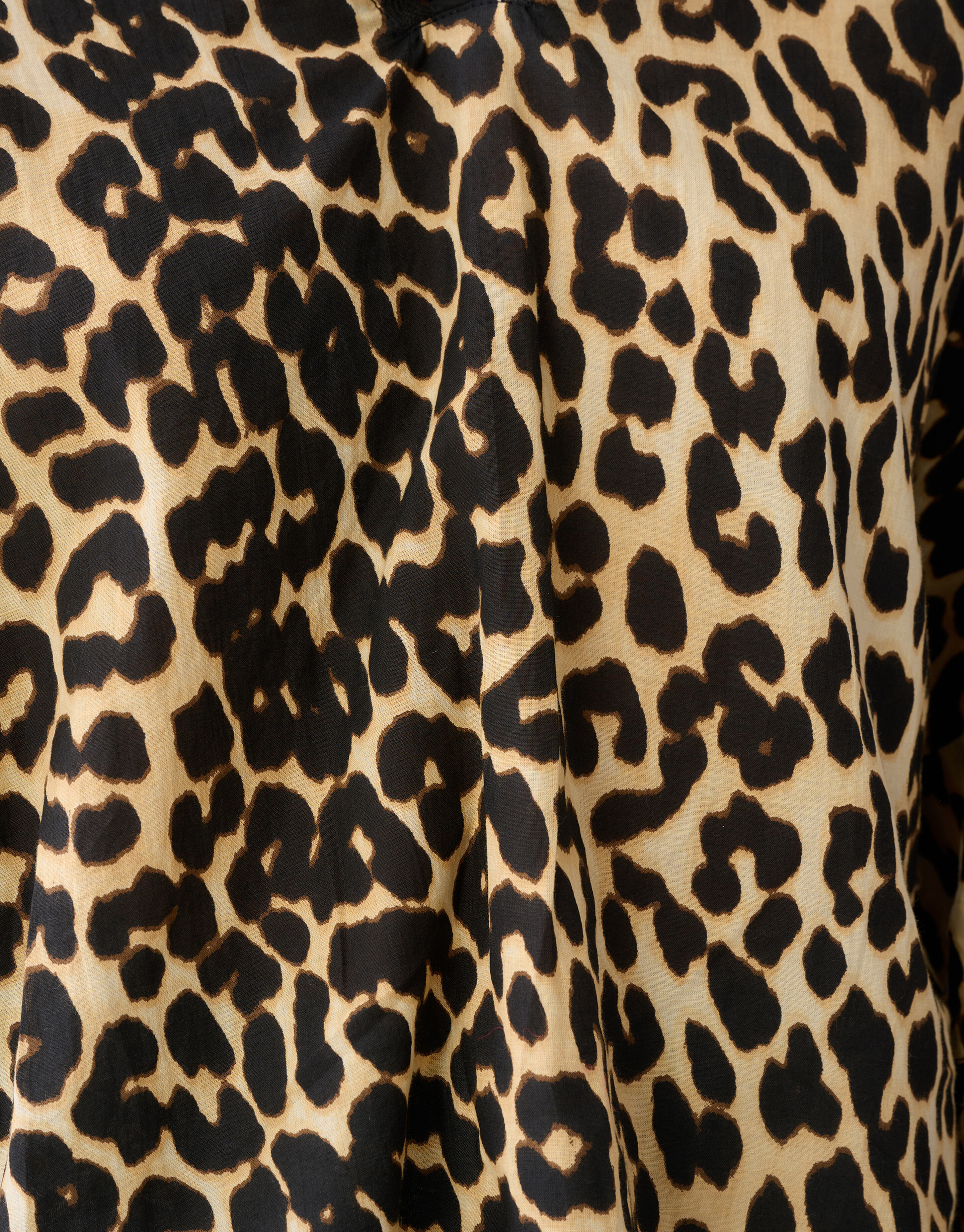 Leopard Tape Blouse Bruin SHOEBY WOMEN