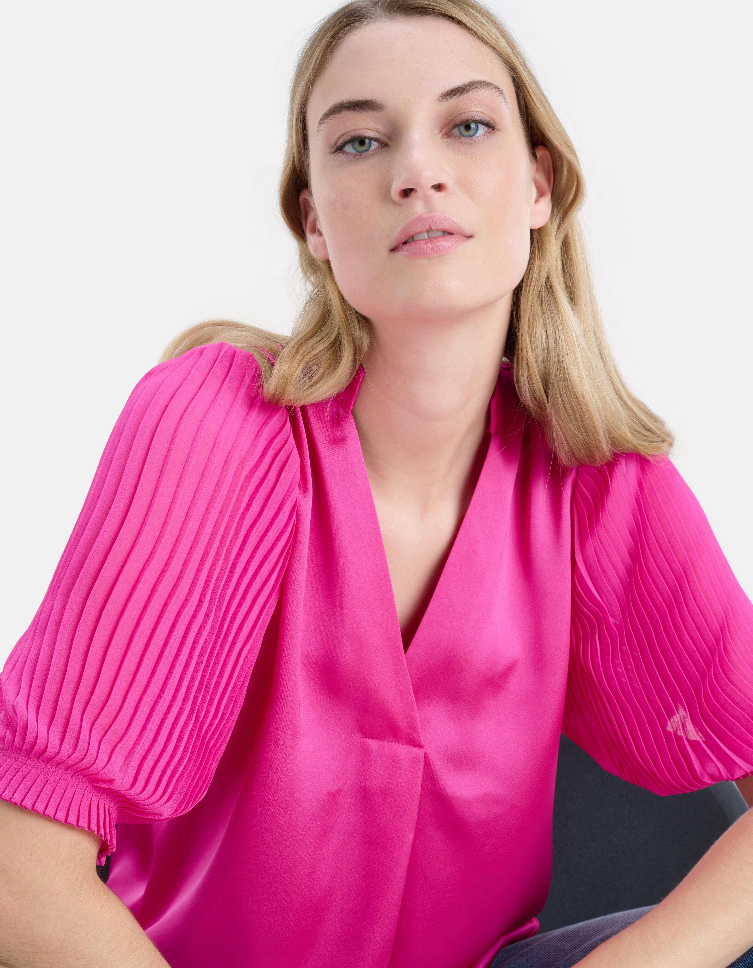 Pleated Blouse By Fred EKSEPT